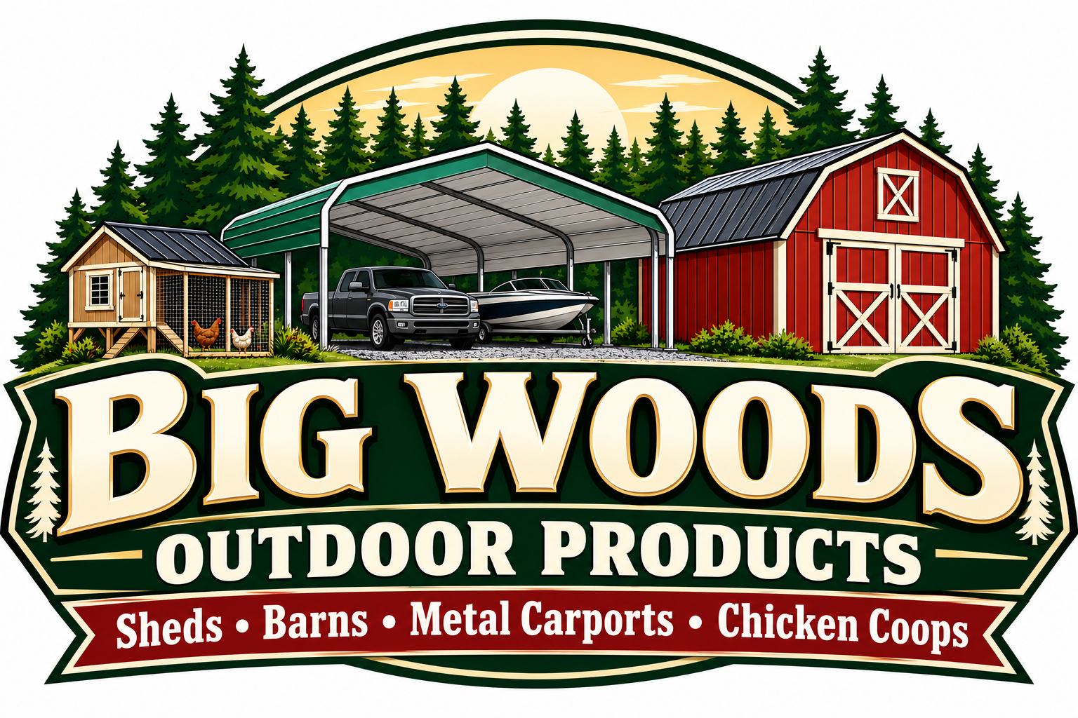 Spring Hope, NC-BigWoodsOtdrProd-DHarrell logo