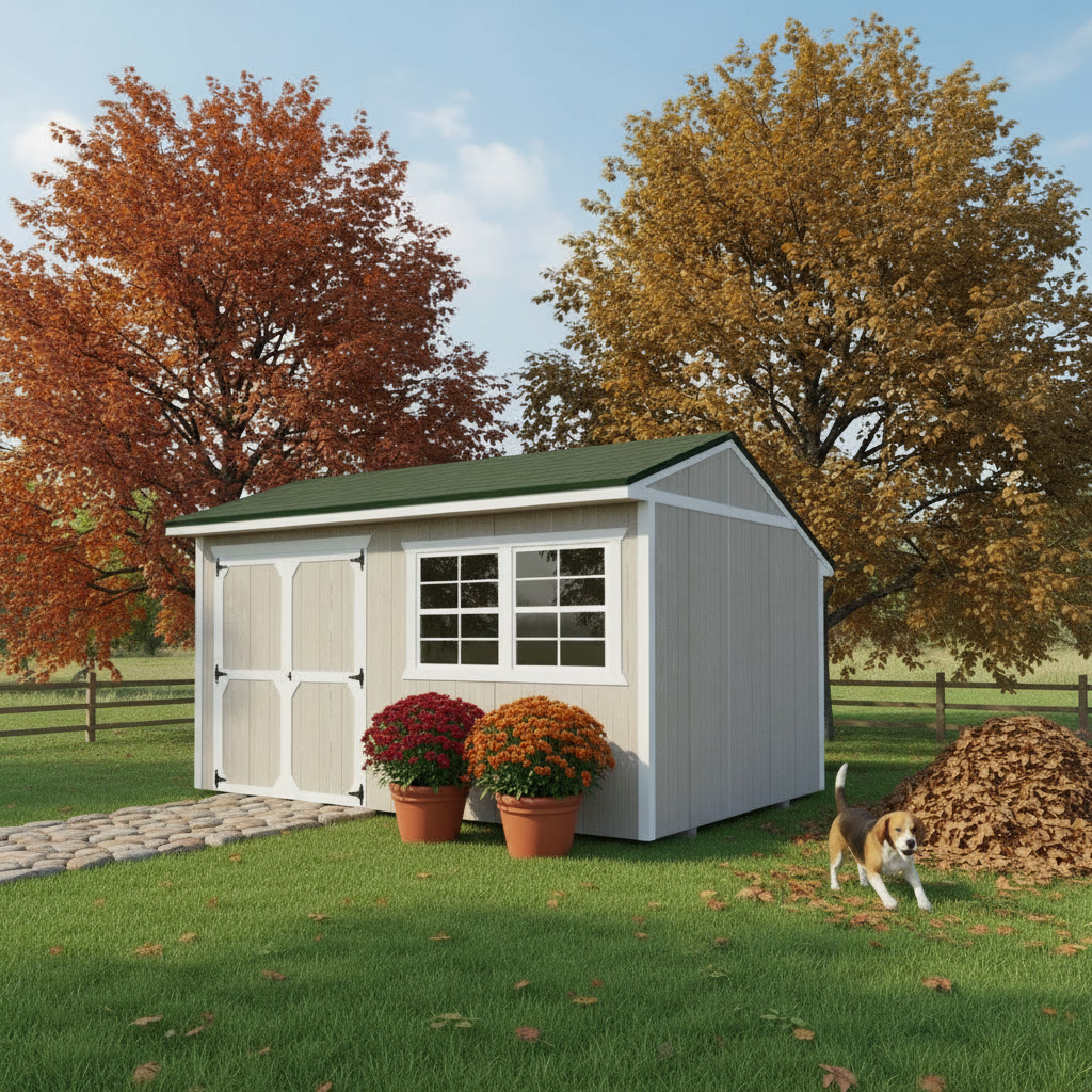 10×16 Cottage Shed in Plymouth, IN