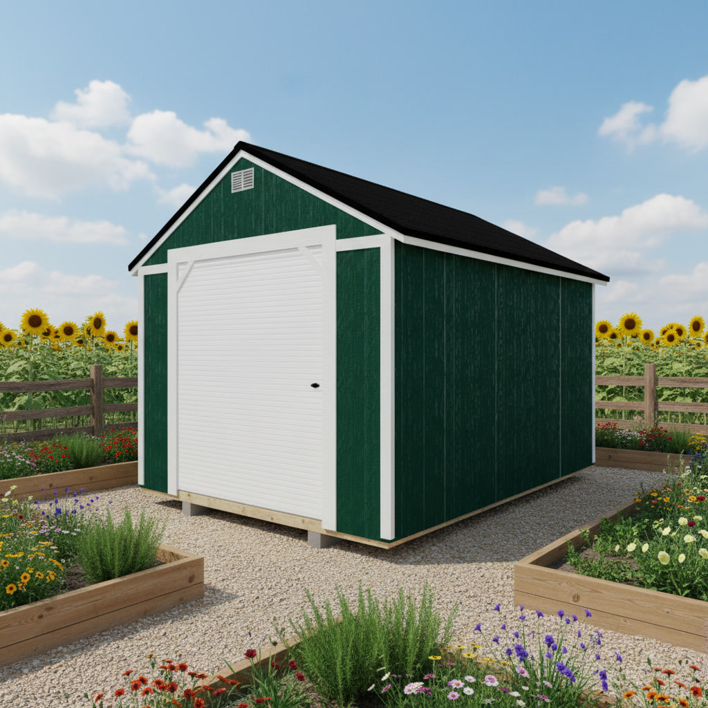 10×12 Utility Shed