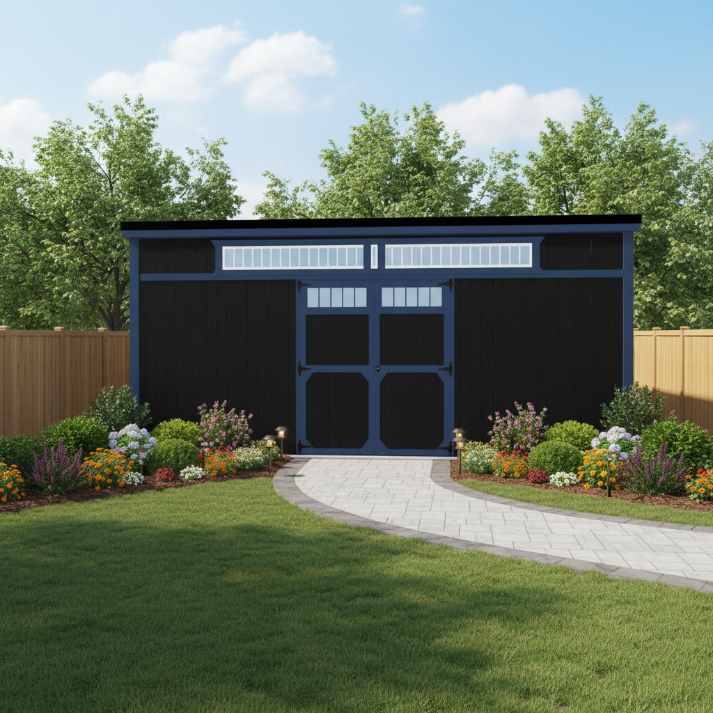 12×20 Tool Shed in Potterville, MI