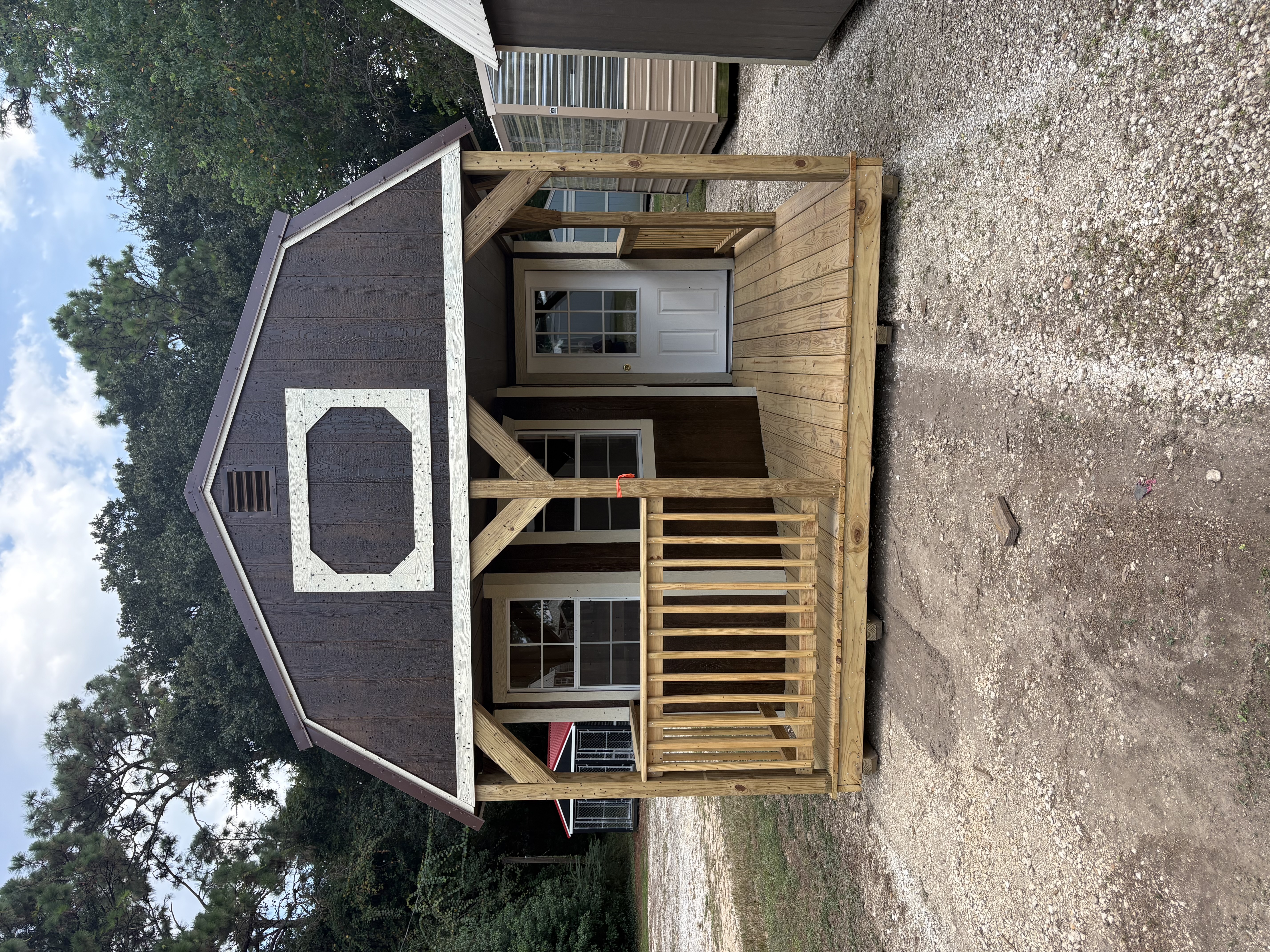 12×32 Deluxe Lofted Barn Cabin