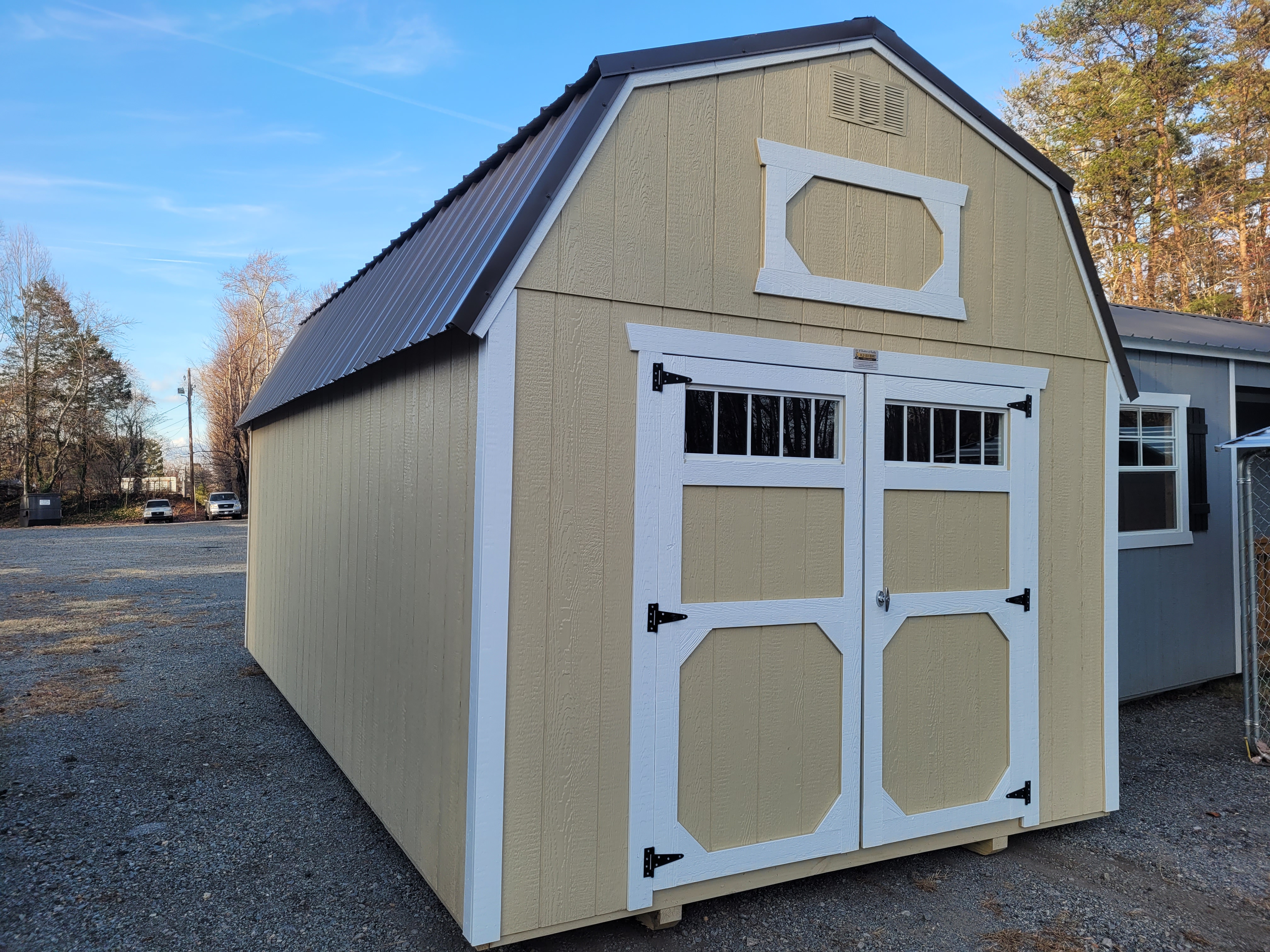 10 x 20 Lofted Barn at State Road, NC-NewEarthCompany-S. Boggess in State Road, NC