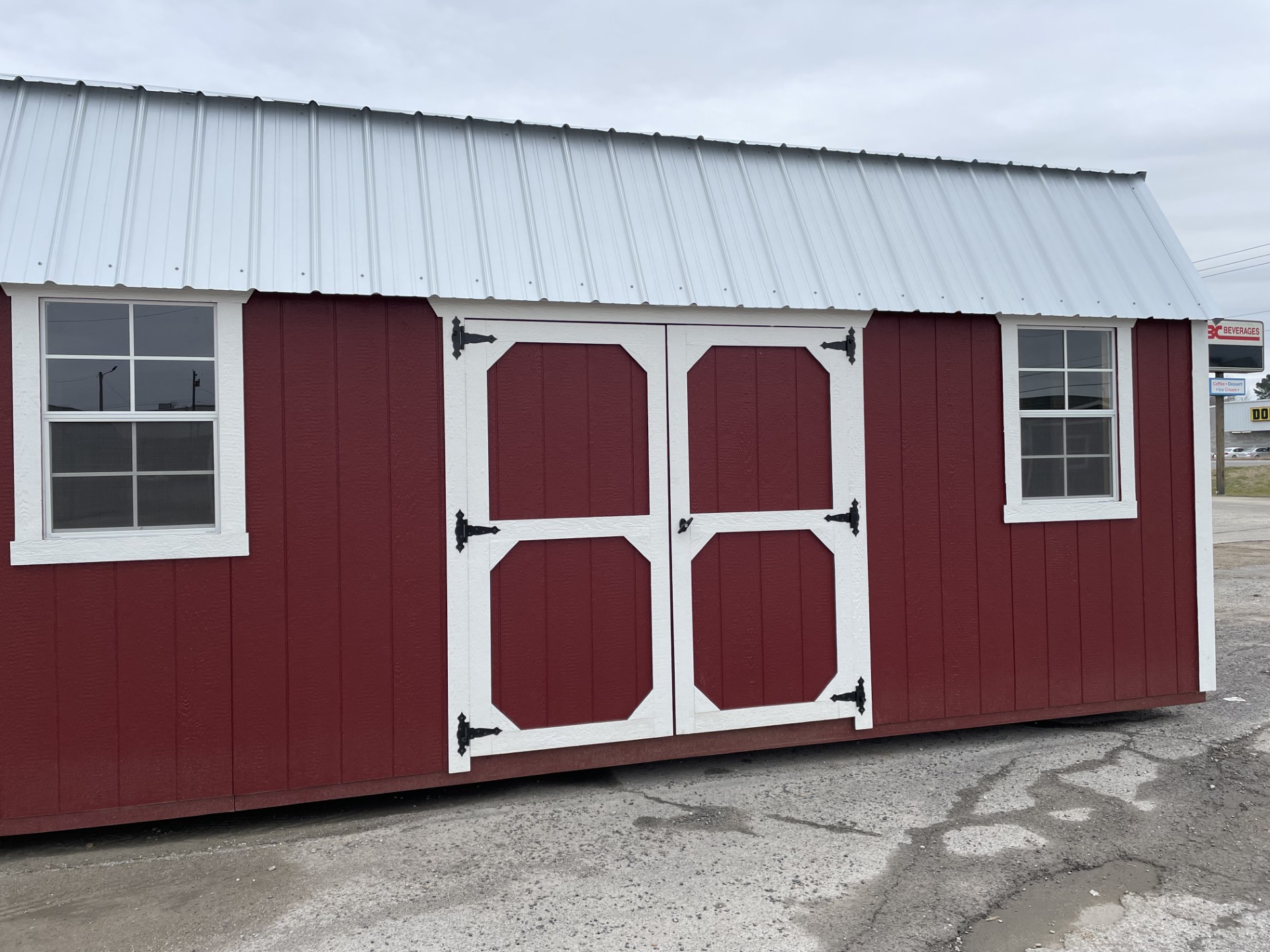 10×20 Side Lofted Barn