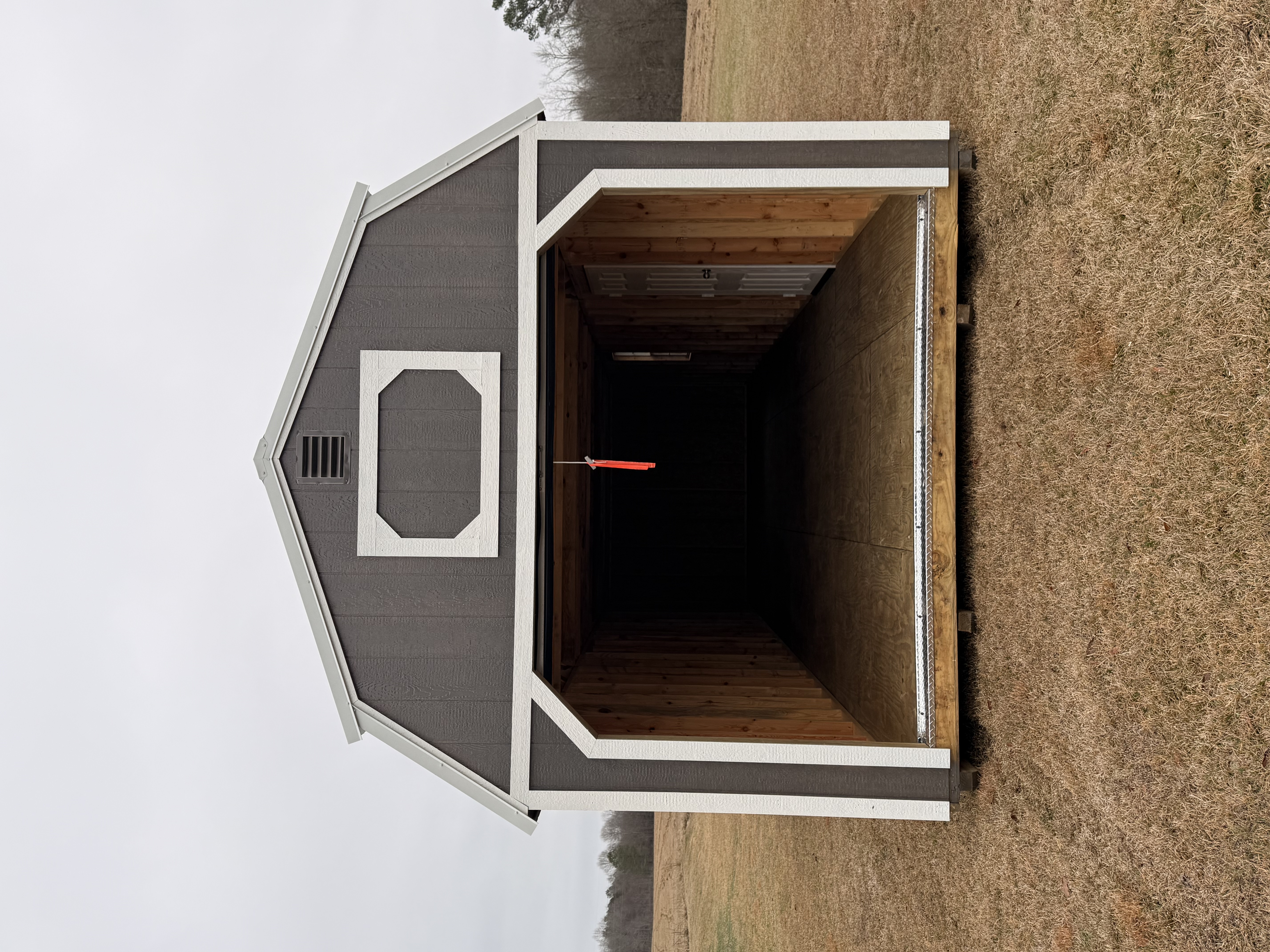 12 × 32 lofted garage shed for sale in Tallassee, Alabama - photo 3