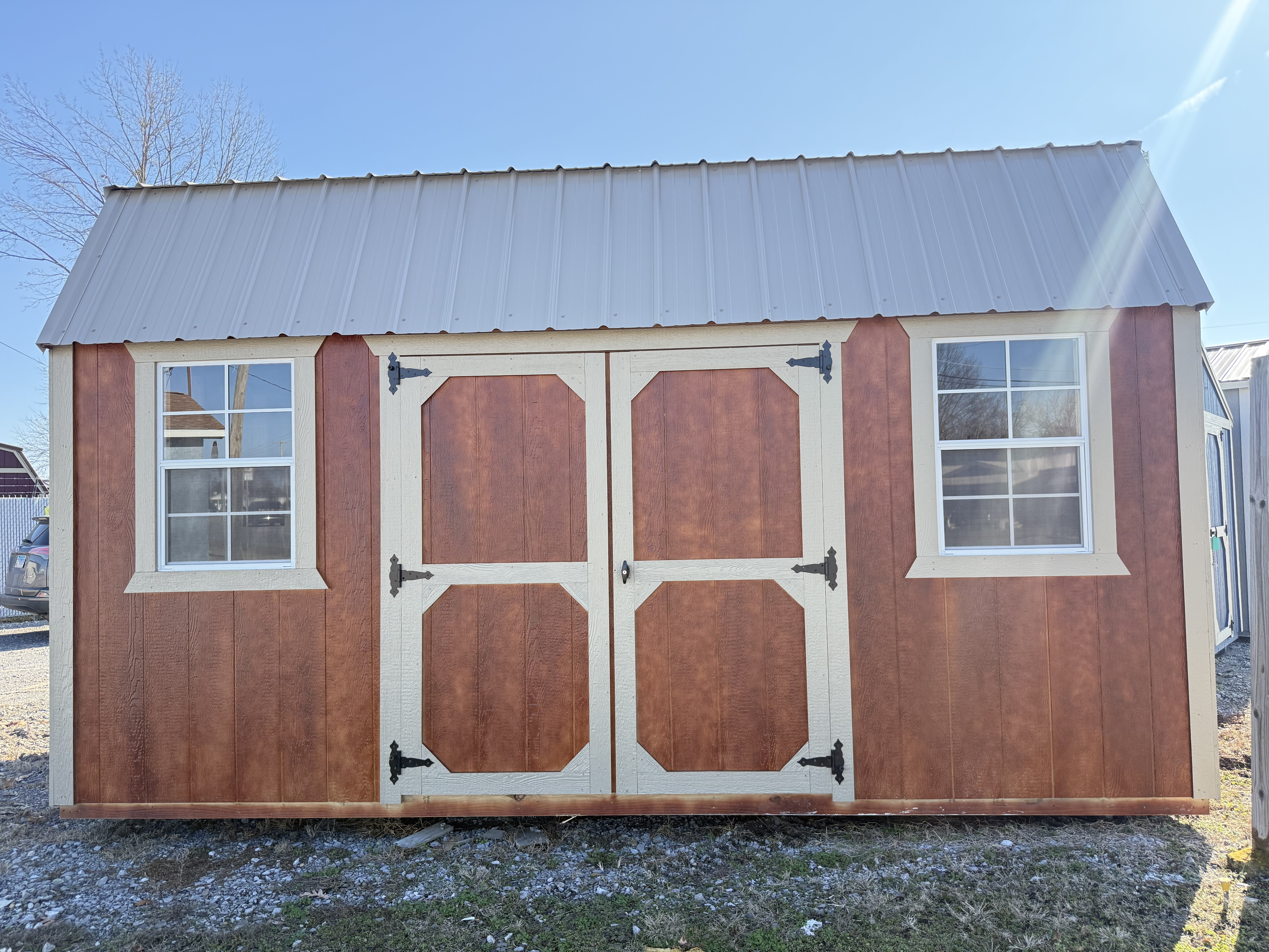 10×16 Side Lofted Barn in Mt. Vernon, IL