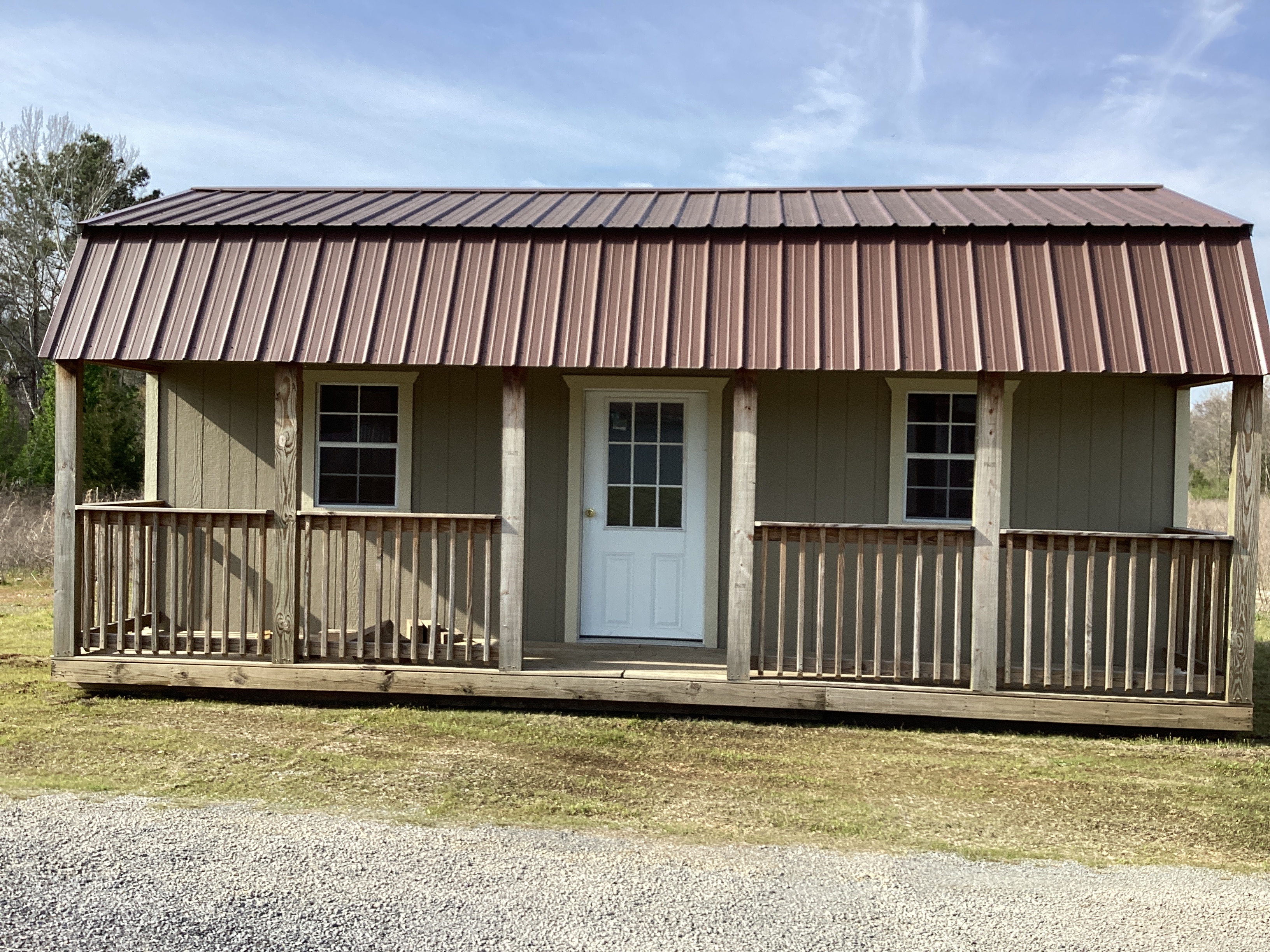 14×24 Lofted Pioneer Cabin