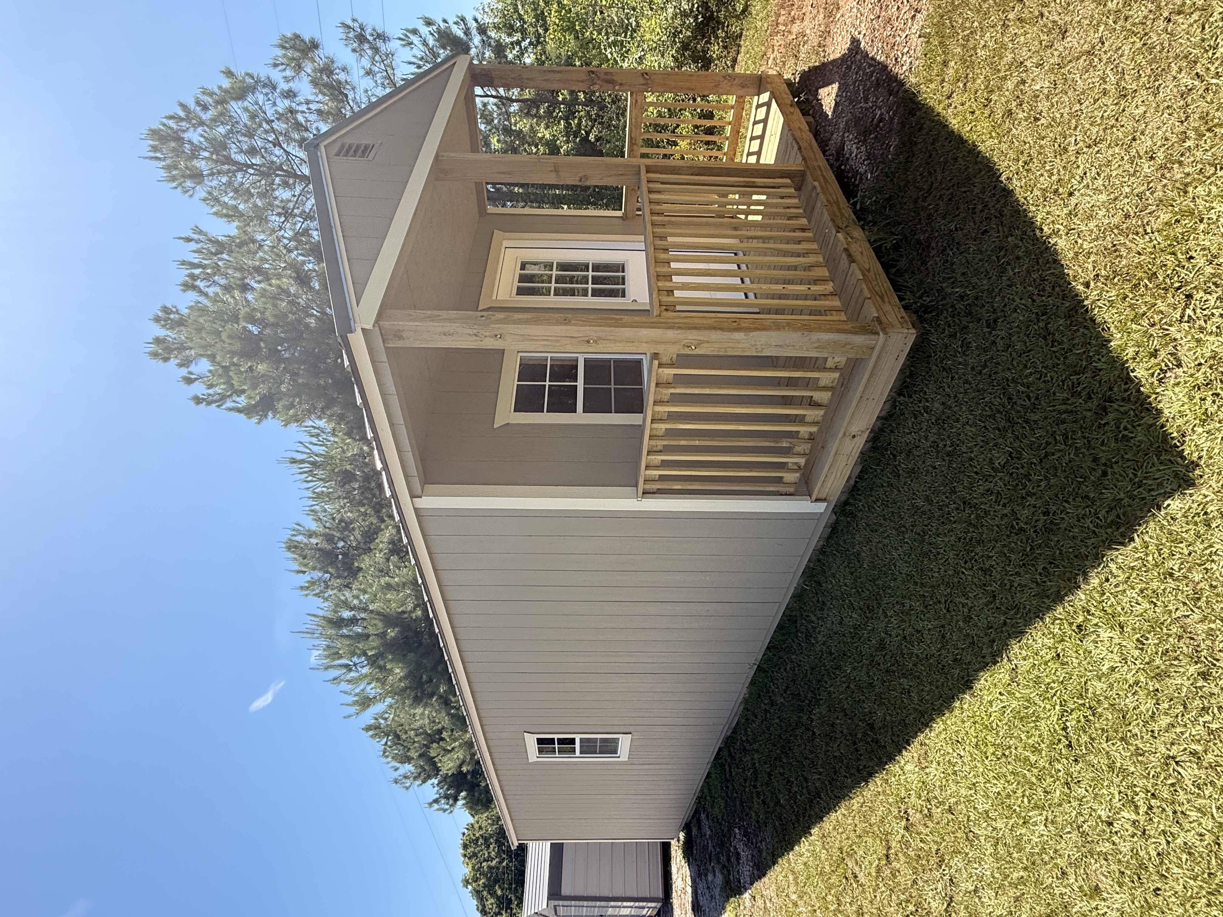 12 × 32 cabin shed for sale in Tallassee, Alabama - photo 4
