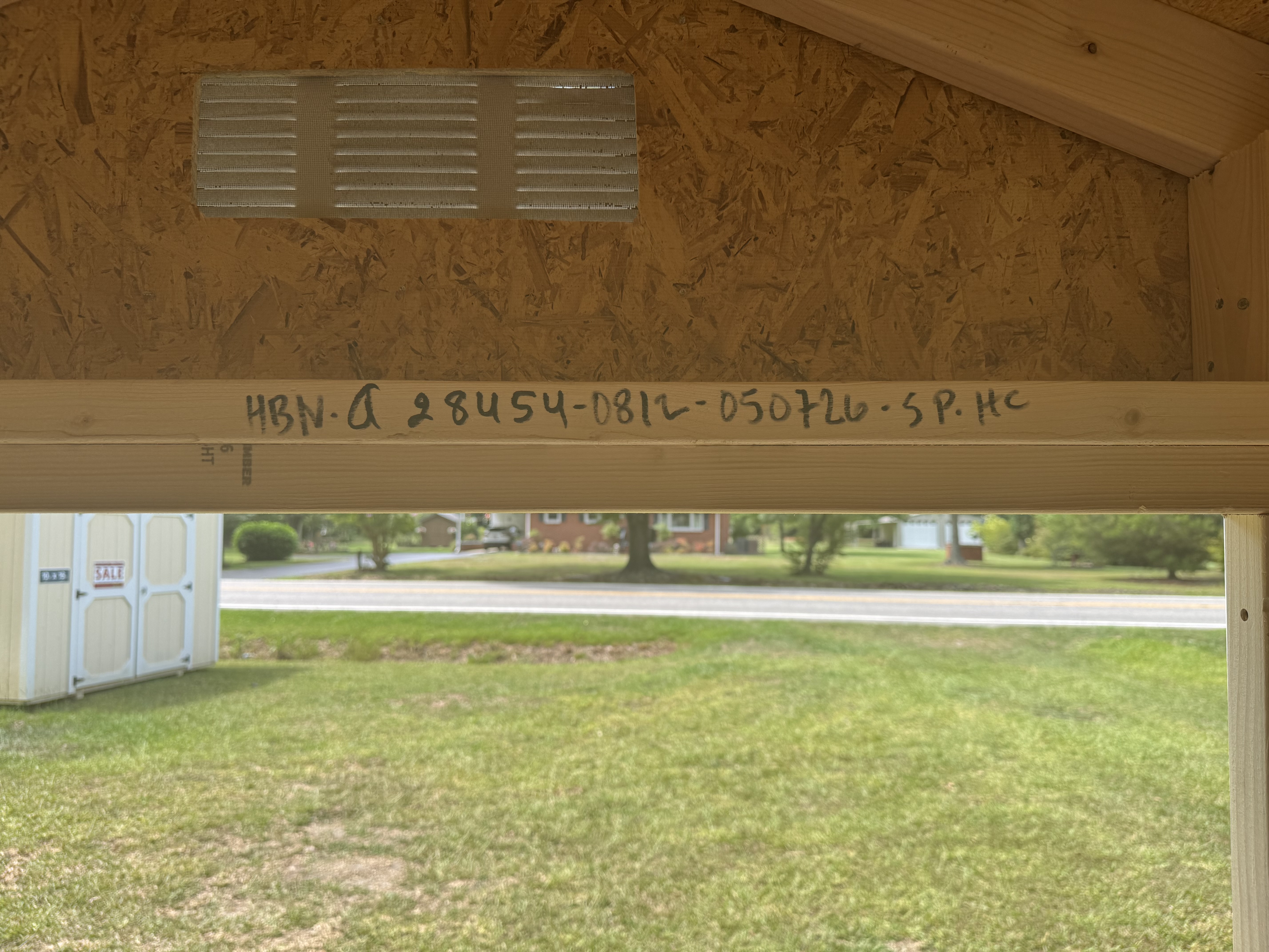8x12 Barn for sale near Dillon, SC - photo 3