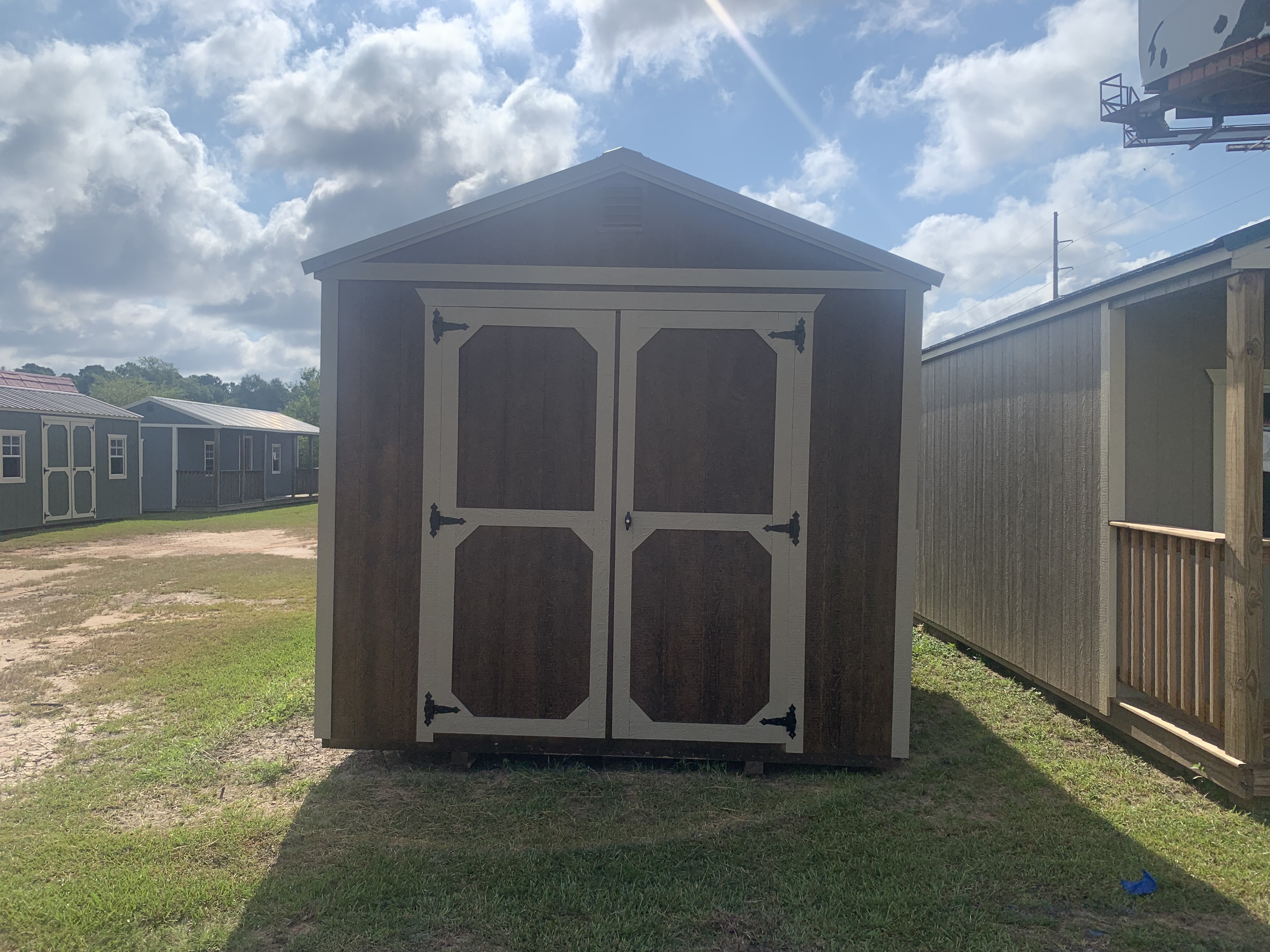 10 x 16 Utility Shed at Phenix City, AL-Maxsteel Buildings, LLC-Richard McMahan in Phenix City, AL