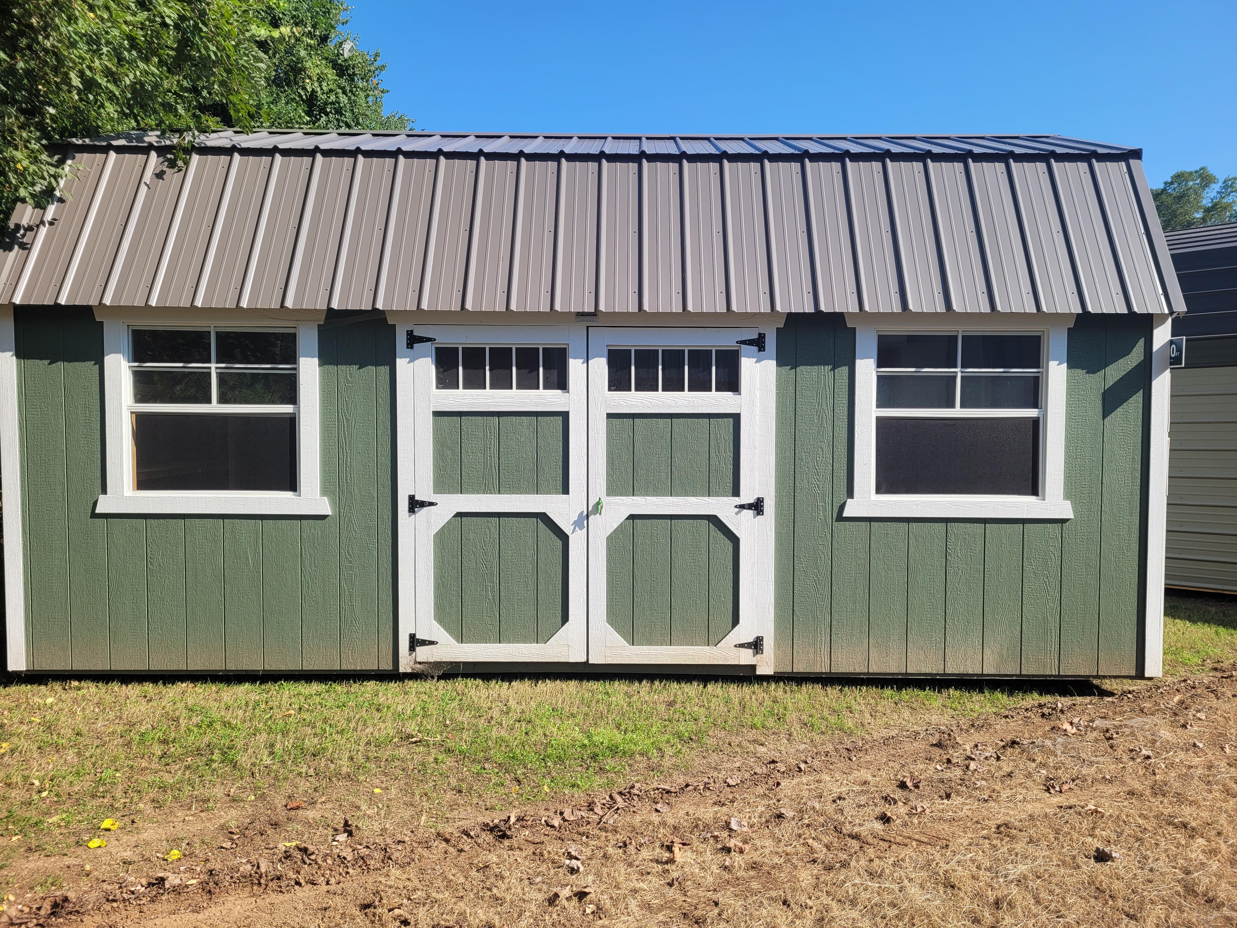 10 x 20 Lofted Barn at State Road, NC-NewEarthCompany-S. Boggess in State Road, NC
