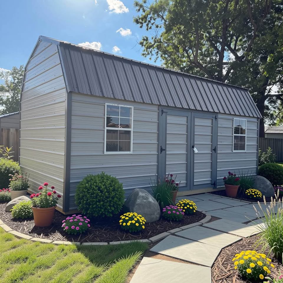 10×20 Side Lofted Barn