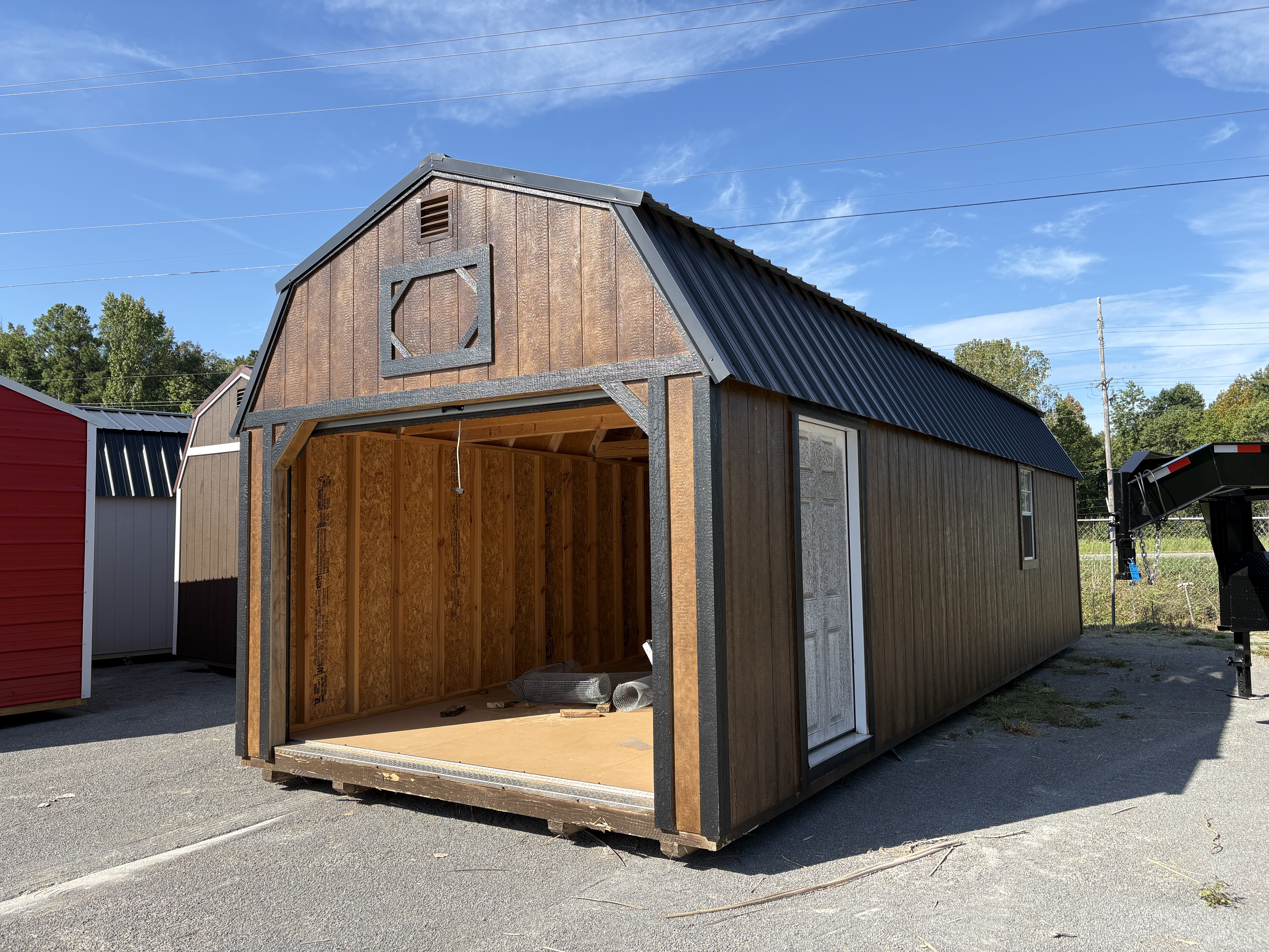 12×32 Lofted Garage