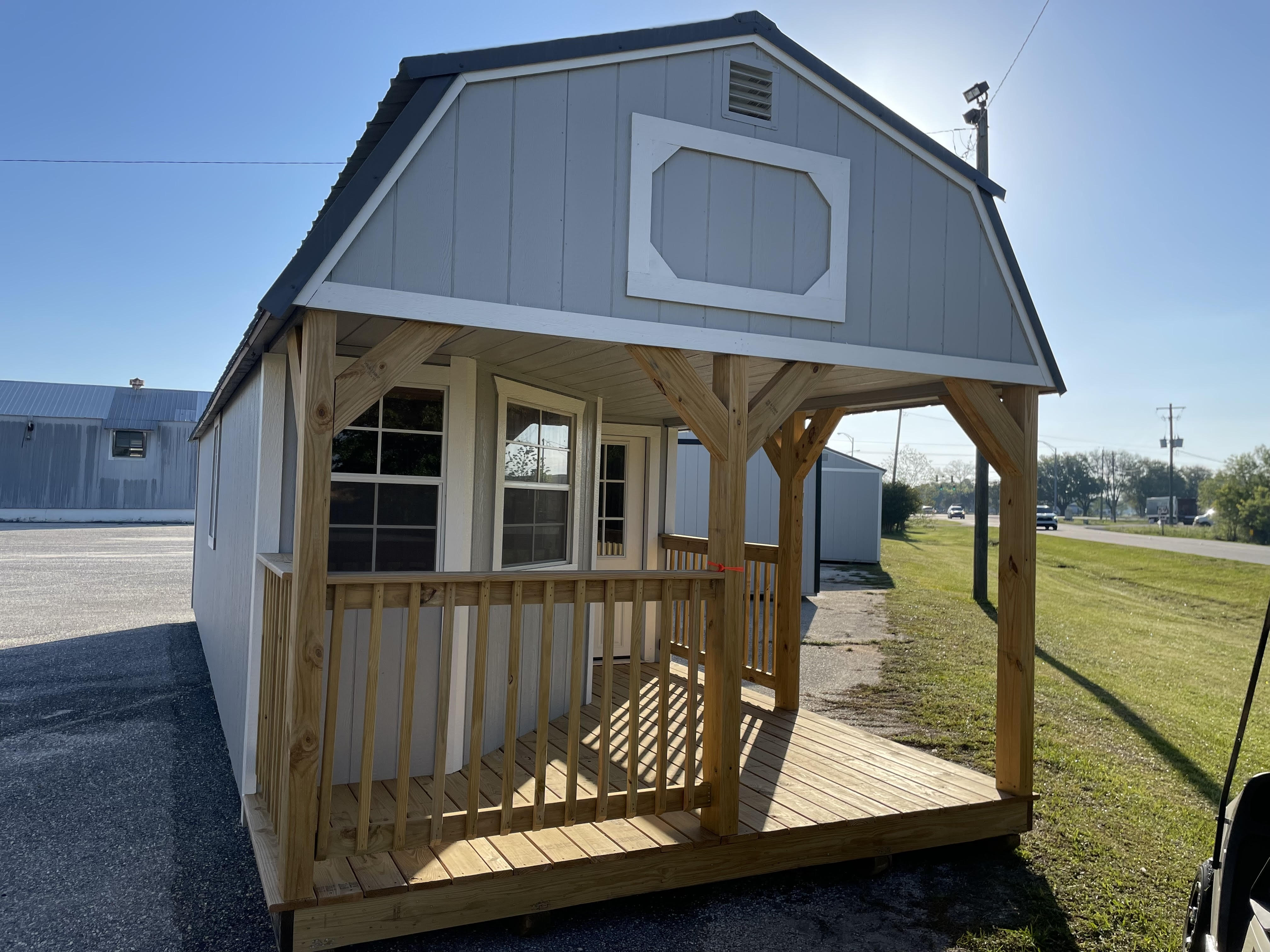 12×32 Deluxe Lofted Barn Cabin