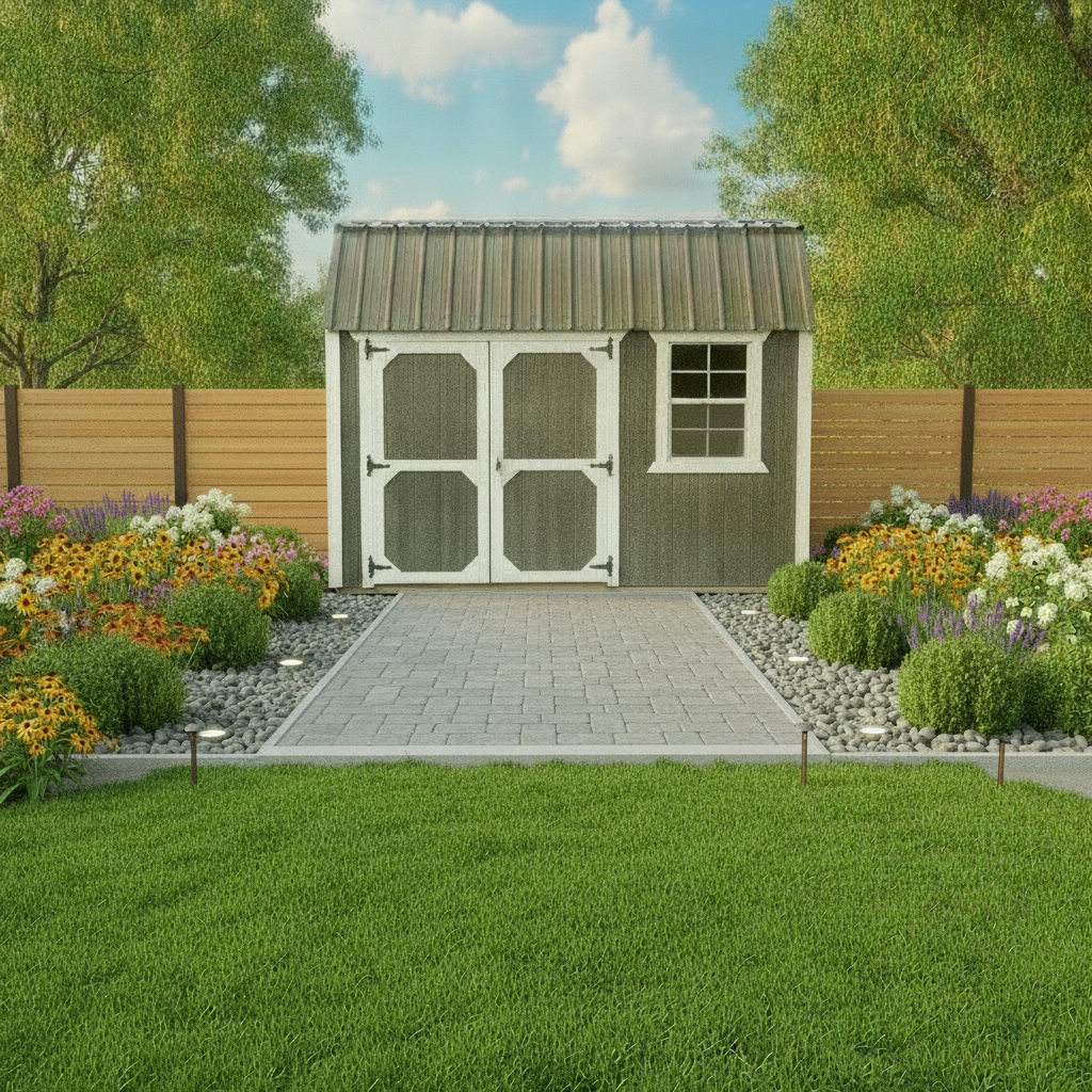 Side Lofted Barn