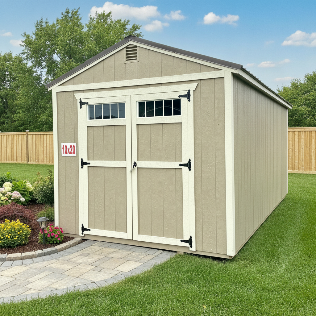 10×20 Utility Shed in Fremont, IN