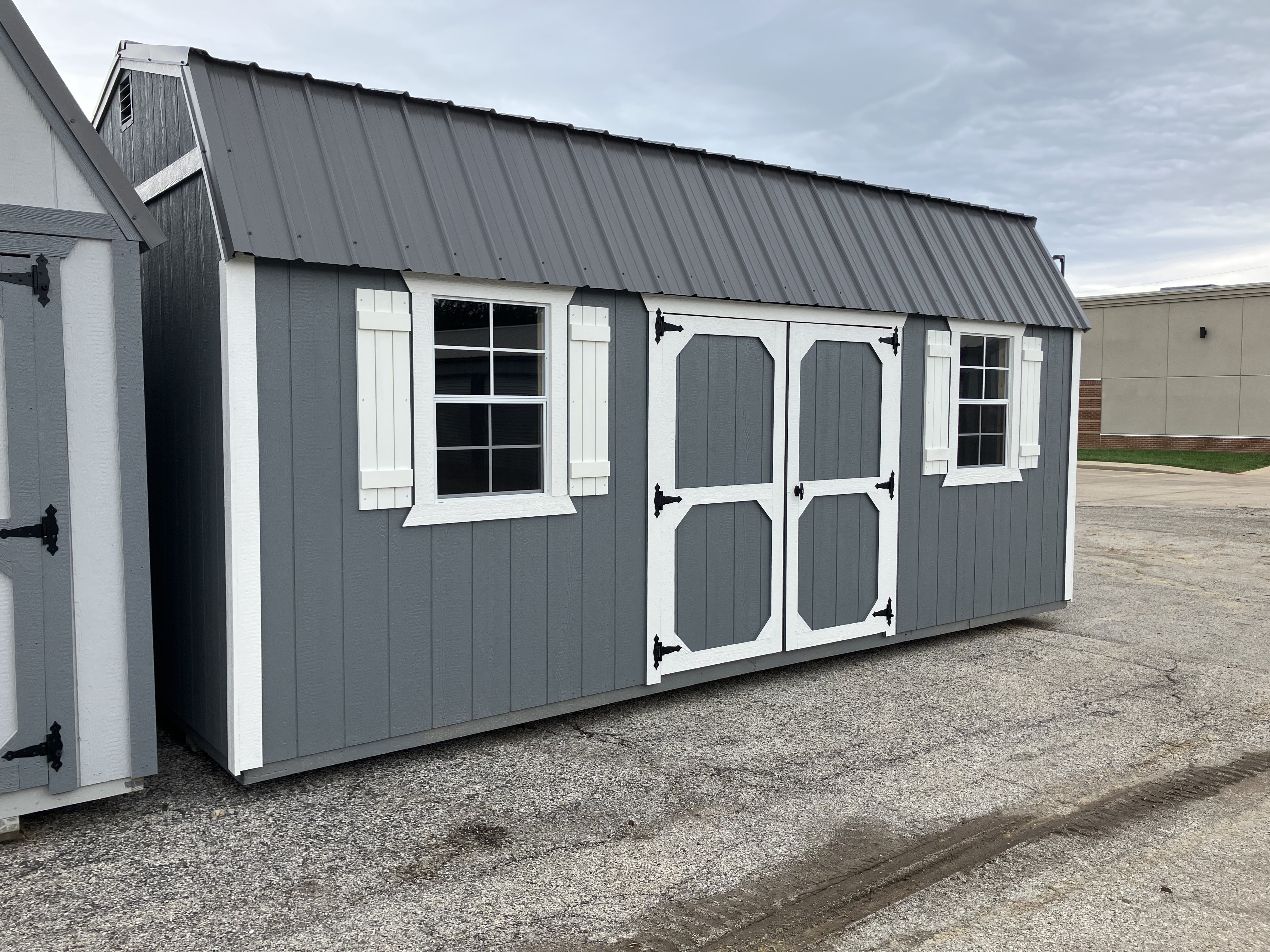 10×20 Side Lofted Barn in Washington, IL