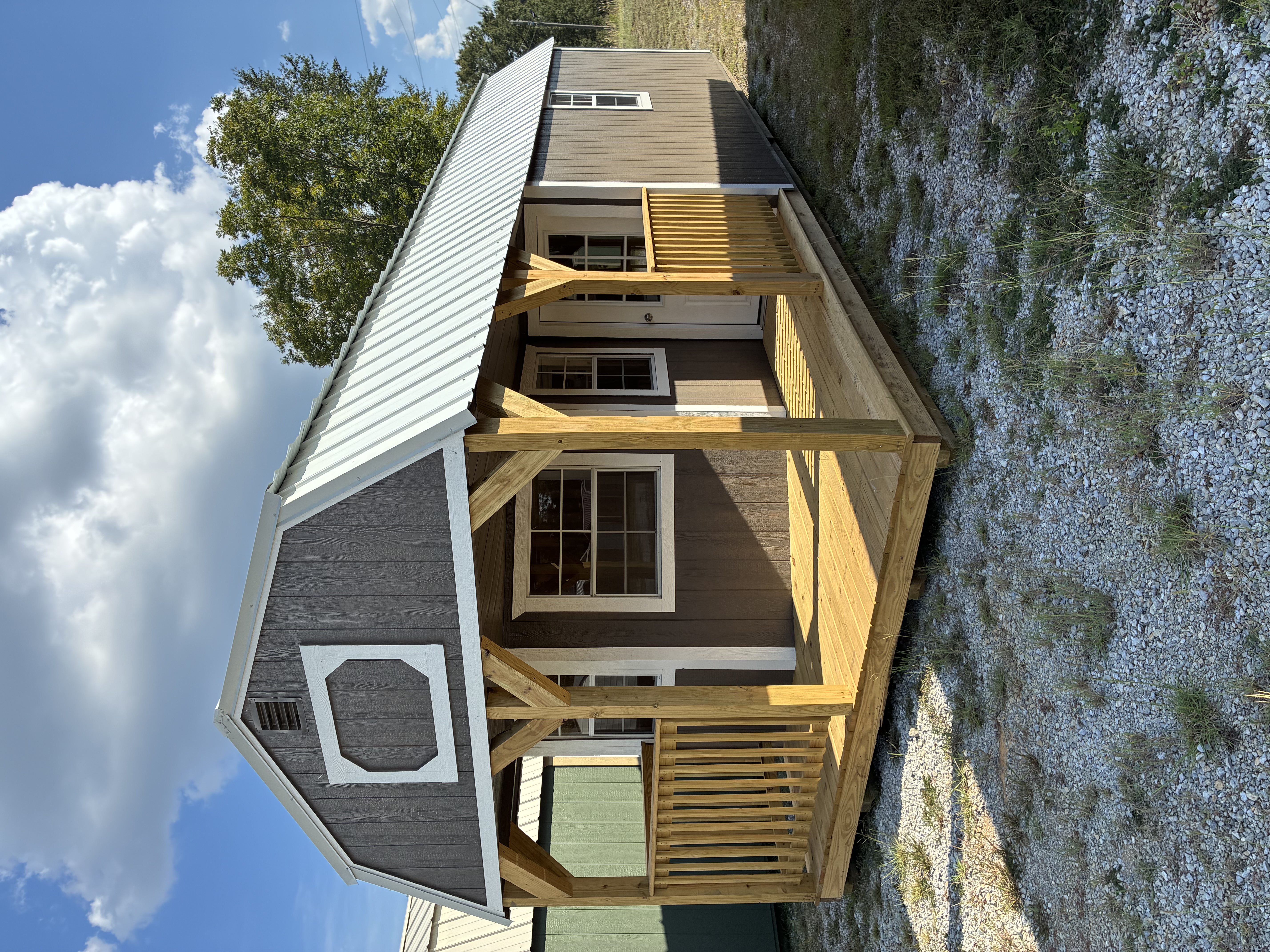 12×32 Deluxe Lofted Barn Cabin