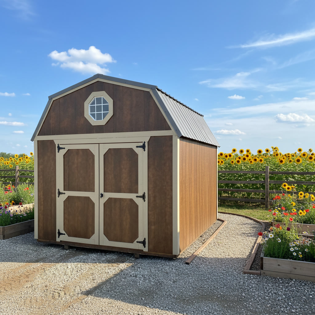 10×12 Lofted Barn