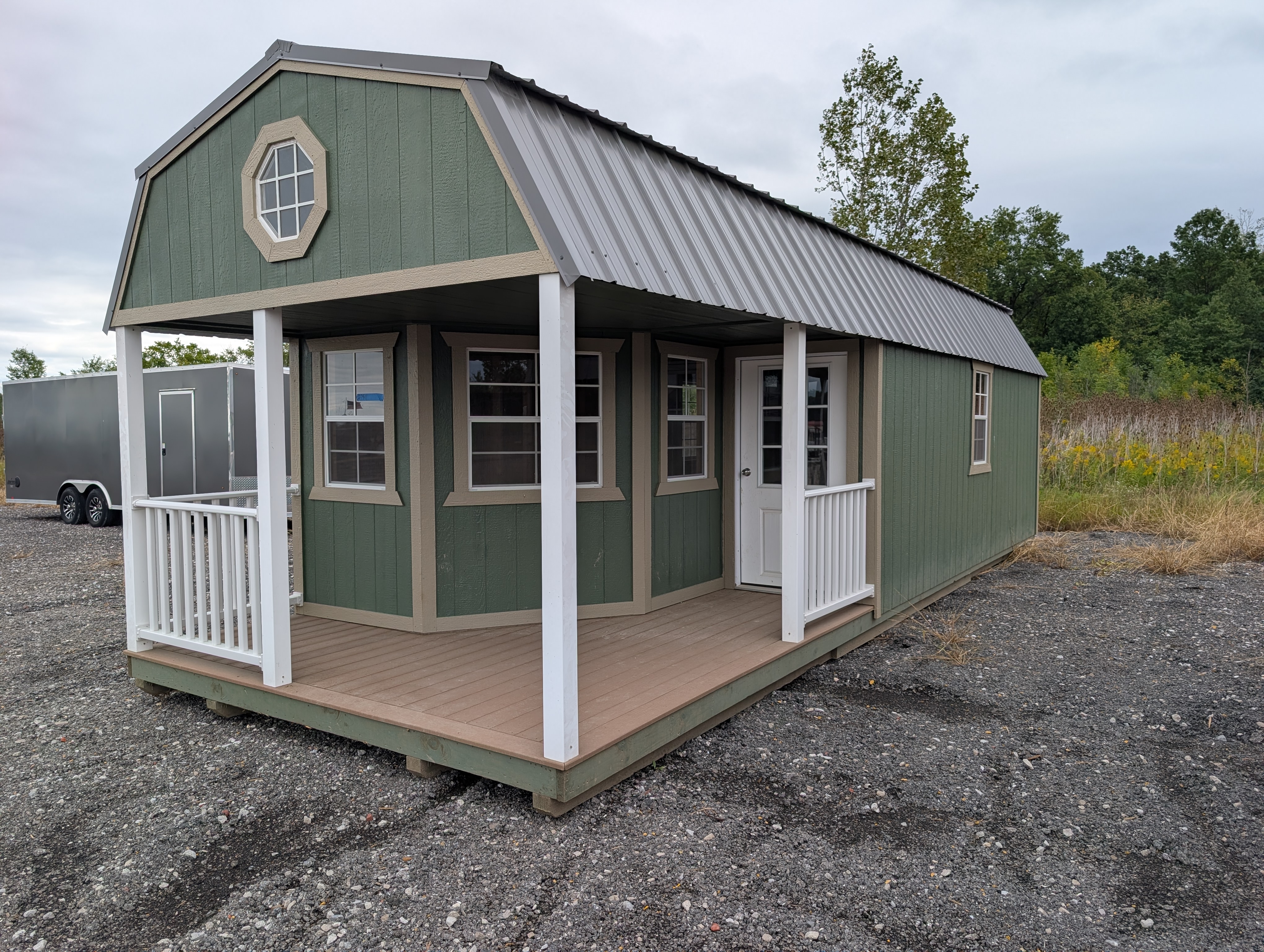 12×32 Deluxe Lofted Barn Cabin in Defiance, OH