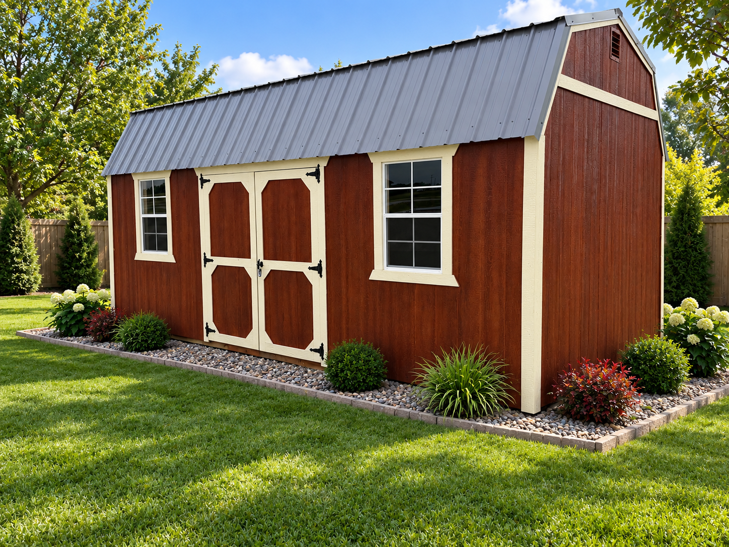 10×20 Side Lofted Barn in Celina, OH
