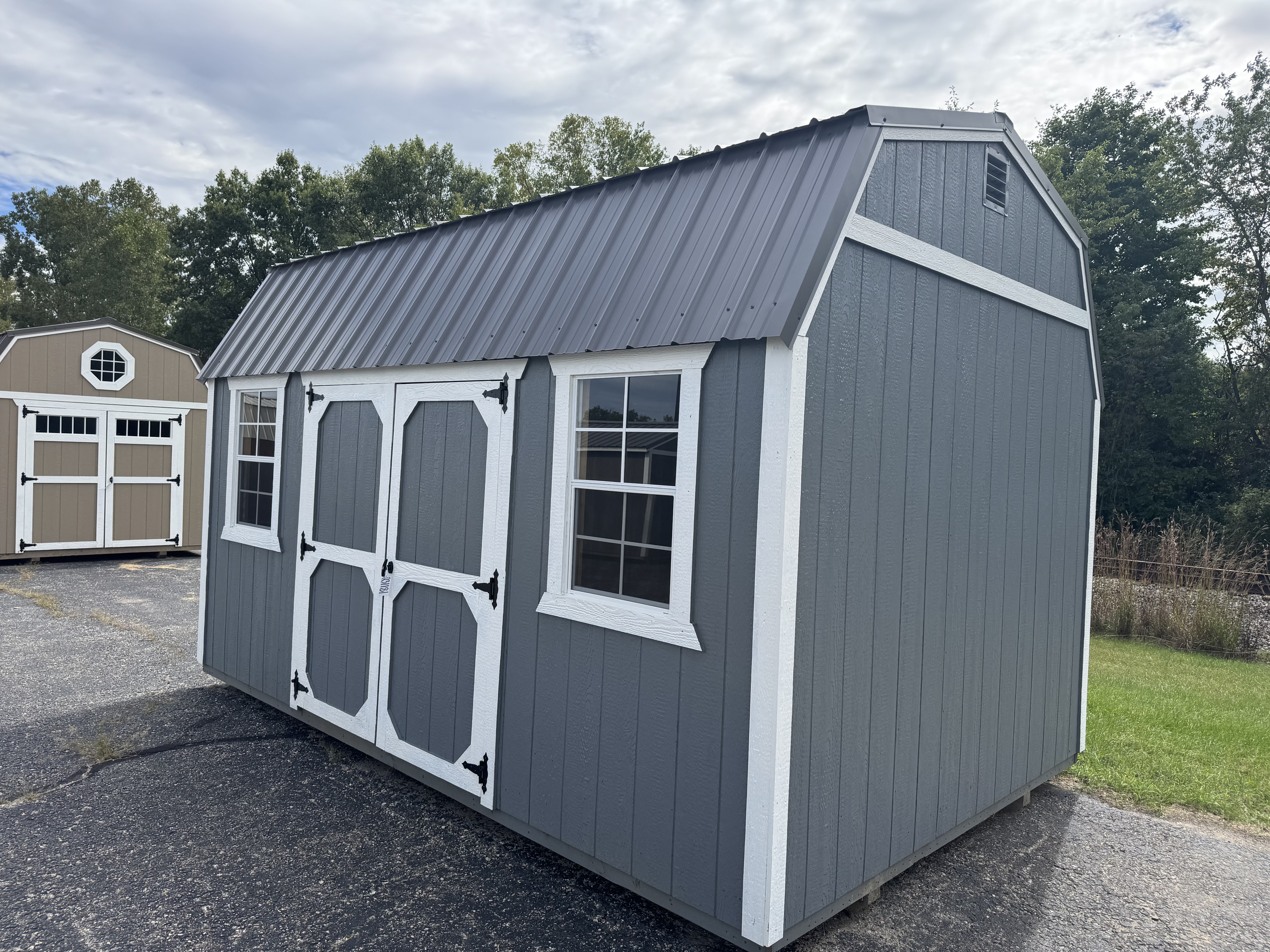 10×16 Side Lofted Barn in Warsaw, IN