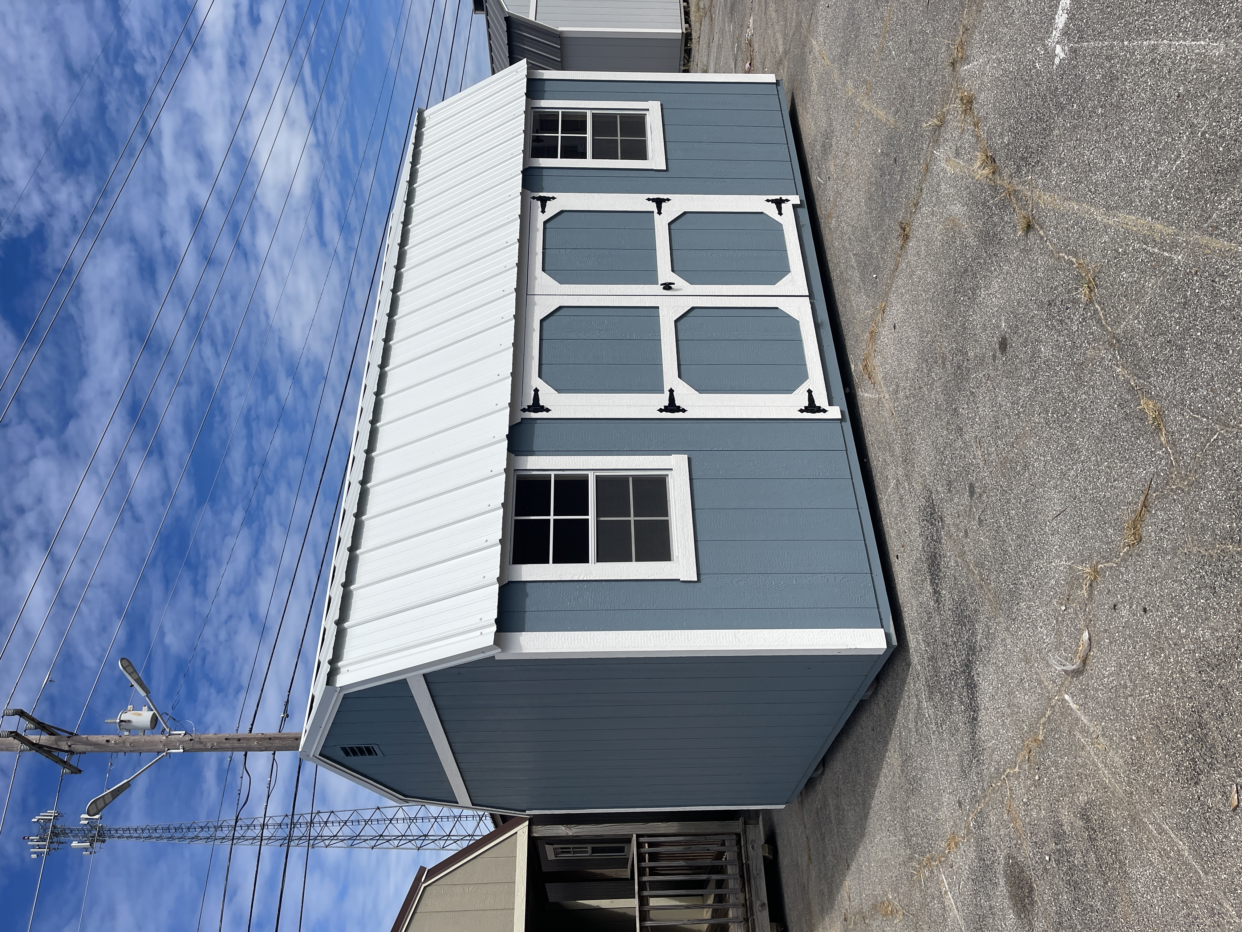 10×16 Side Lofted Barn