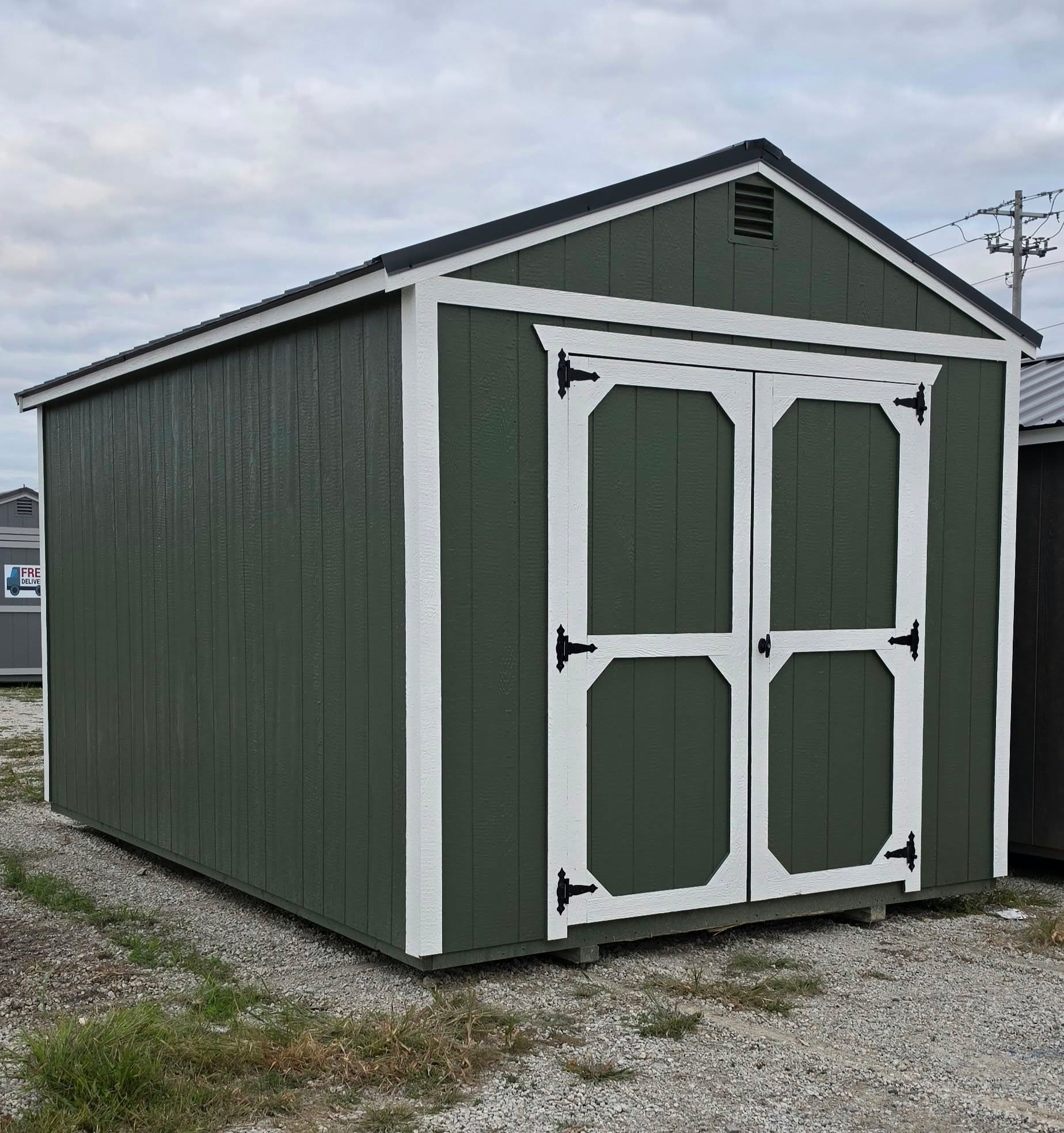 10×16 Utility Shed in Bloomington, IL