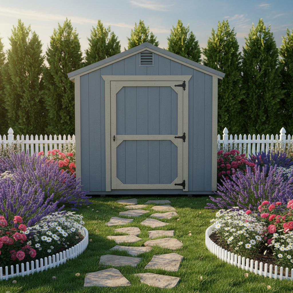 8×12 Utility Shed