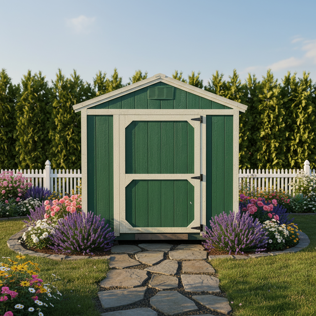 8×12 Utility Shed in Linton, IN
