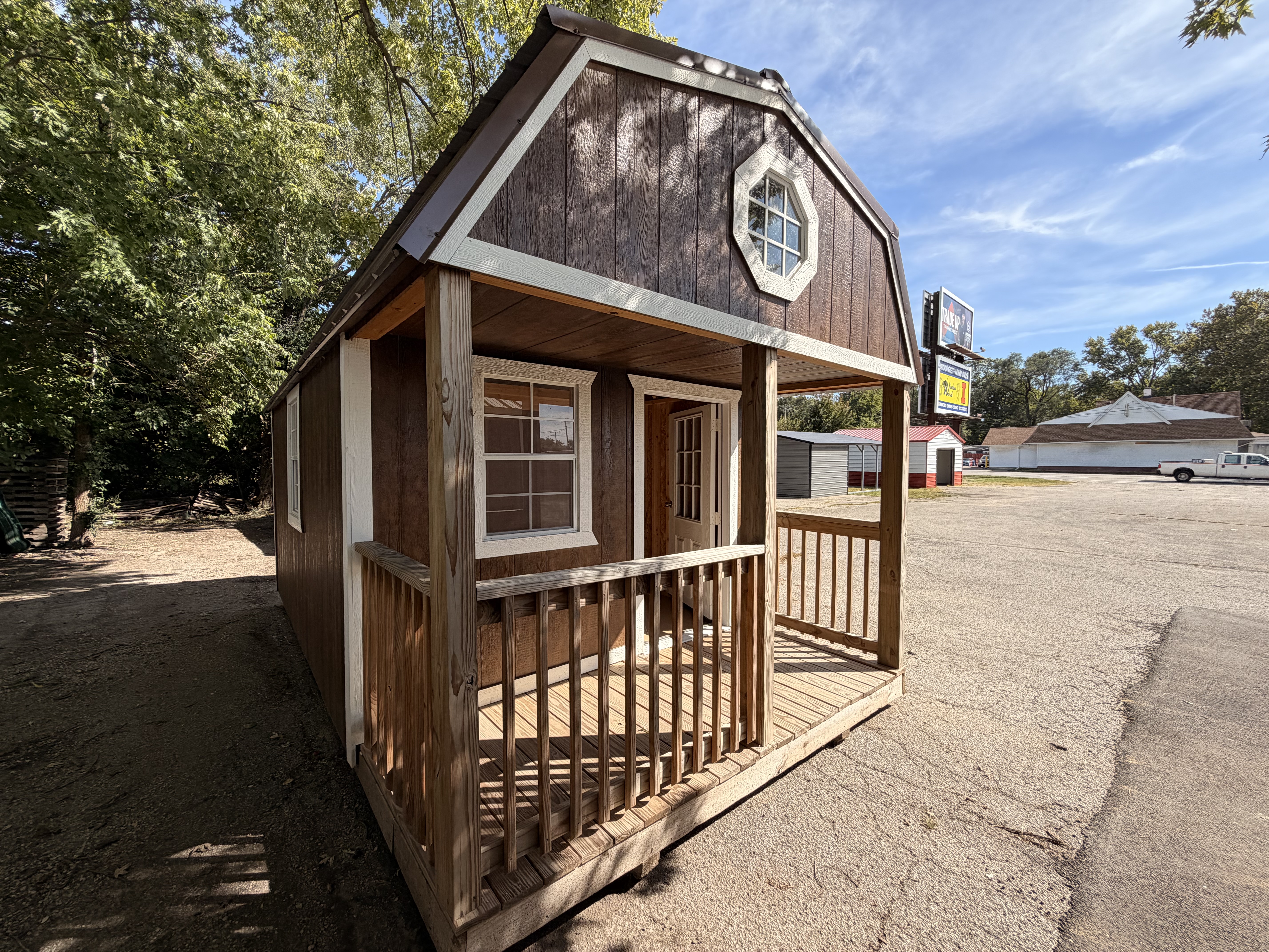 10×18 Lofted Barn Cabin in Springfield, IL