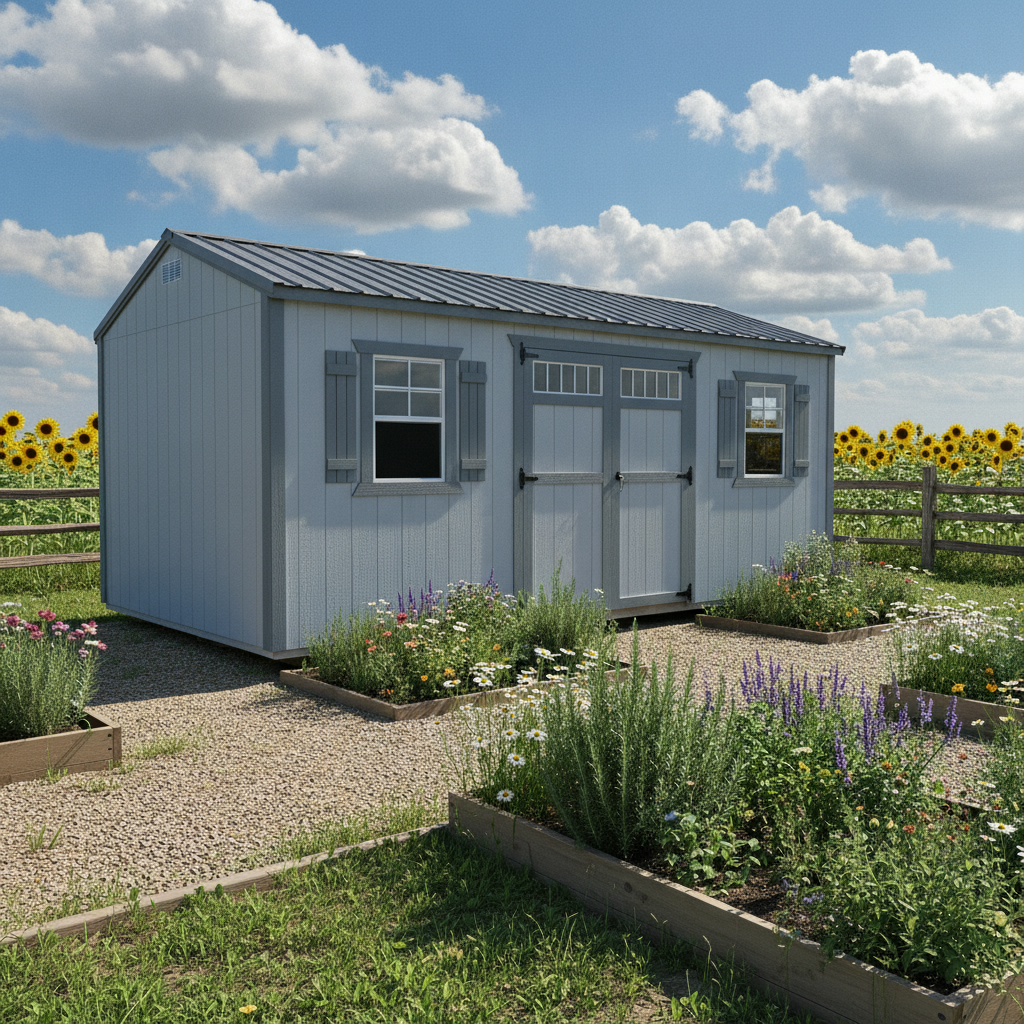 10×20 Garden Shed in Potterville, MI