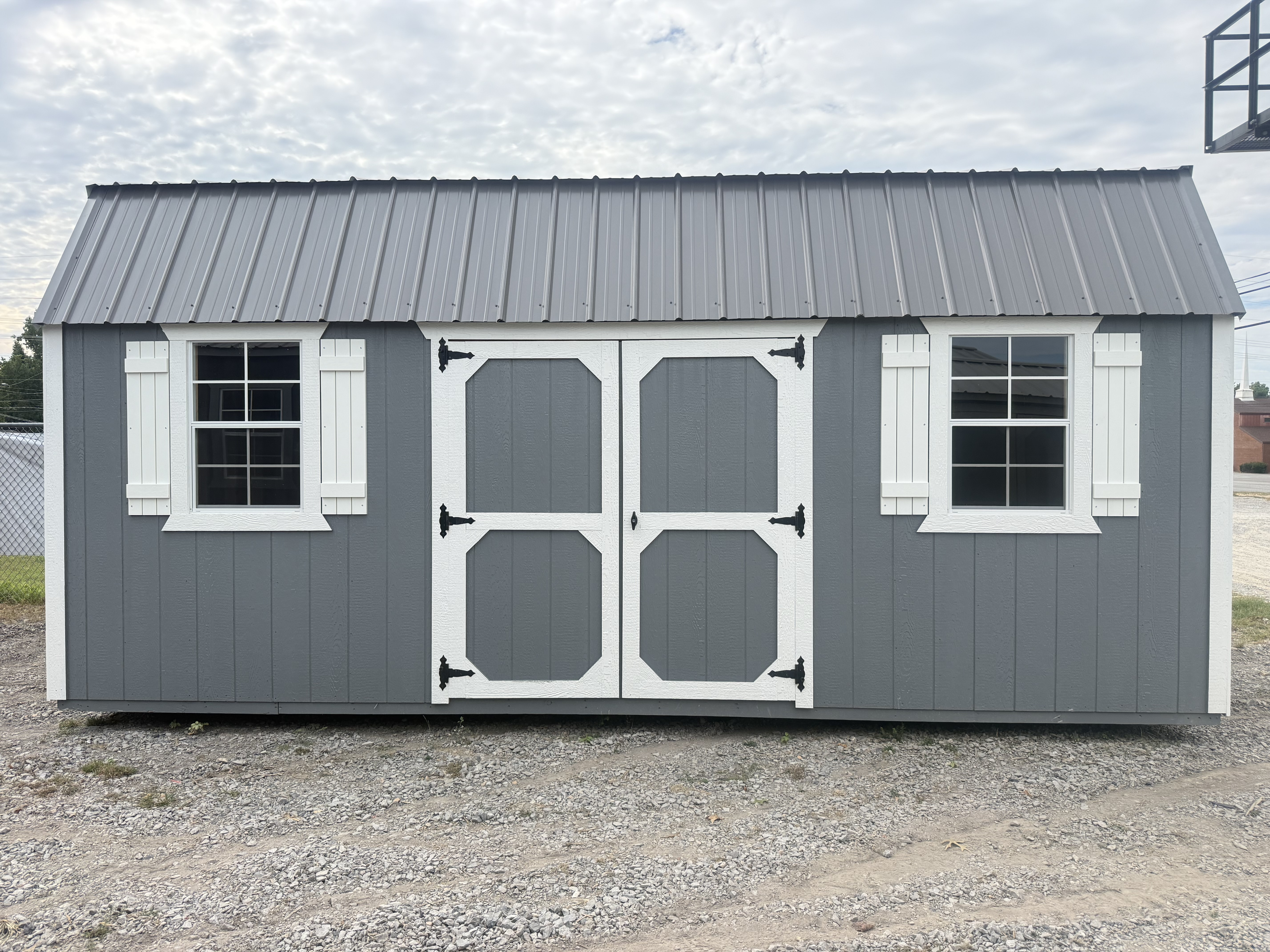 10×20 Side Lofted Barn