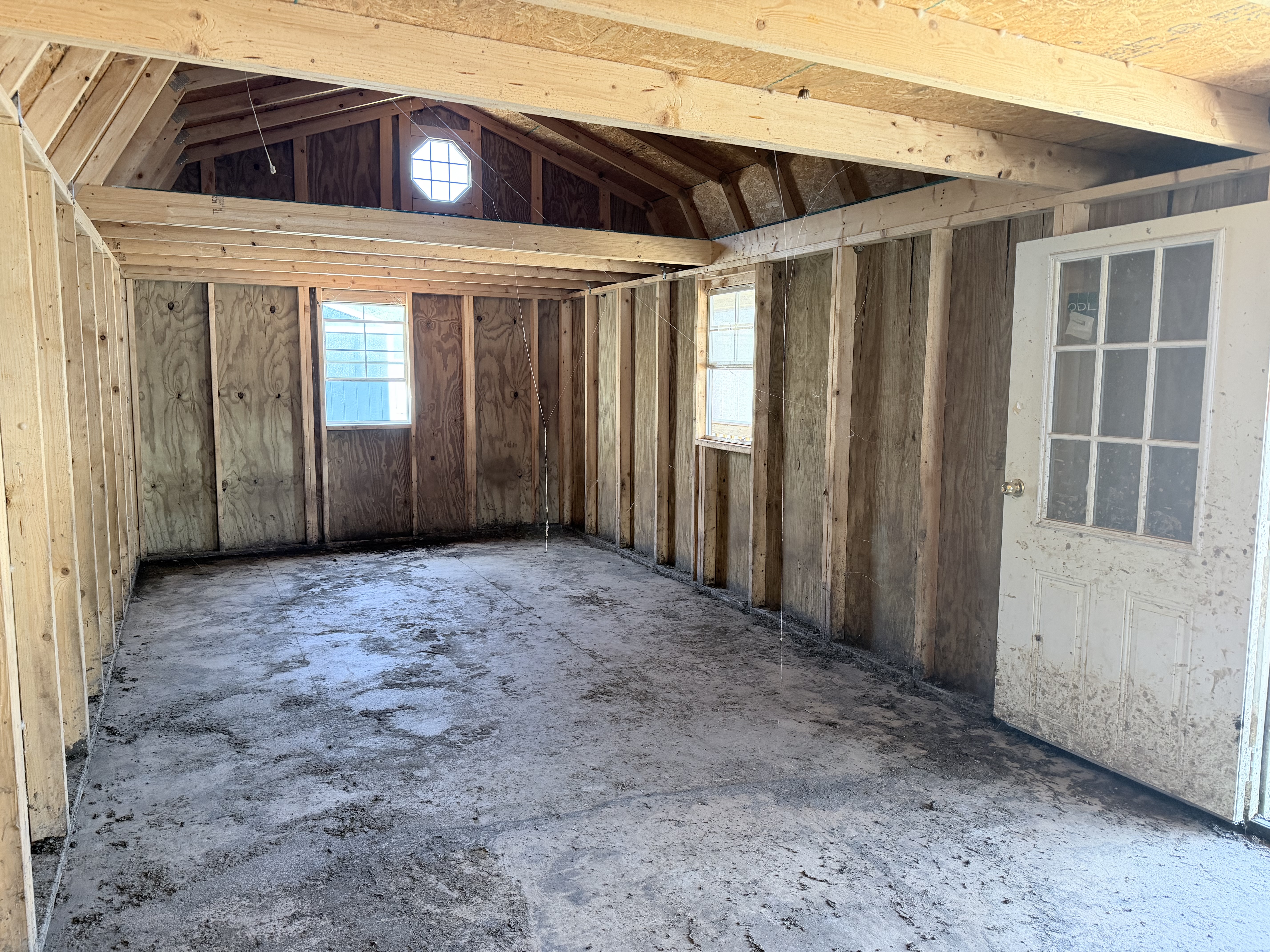 16x40 Lofted Pioneer Cabin for sale near Cullman, AL - photo 3
