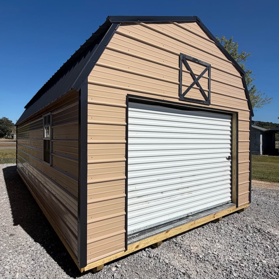 14×28 Lofted Garage