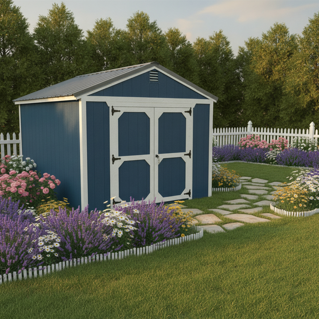 10×12 Utility Shed in Fremont, IN