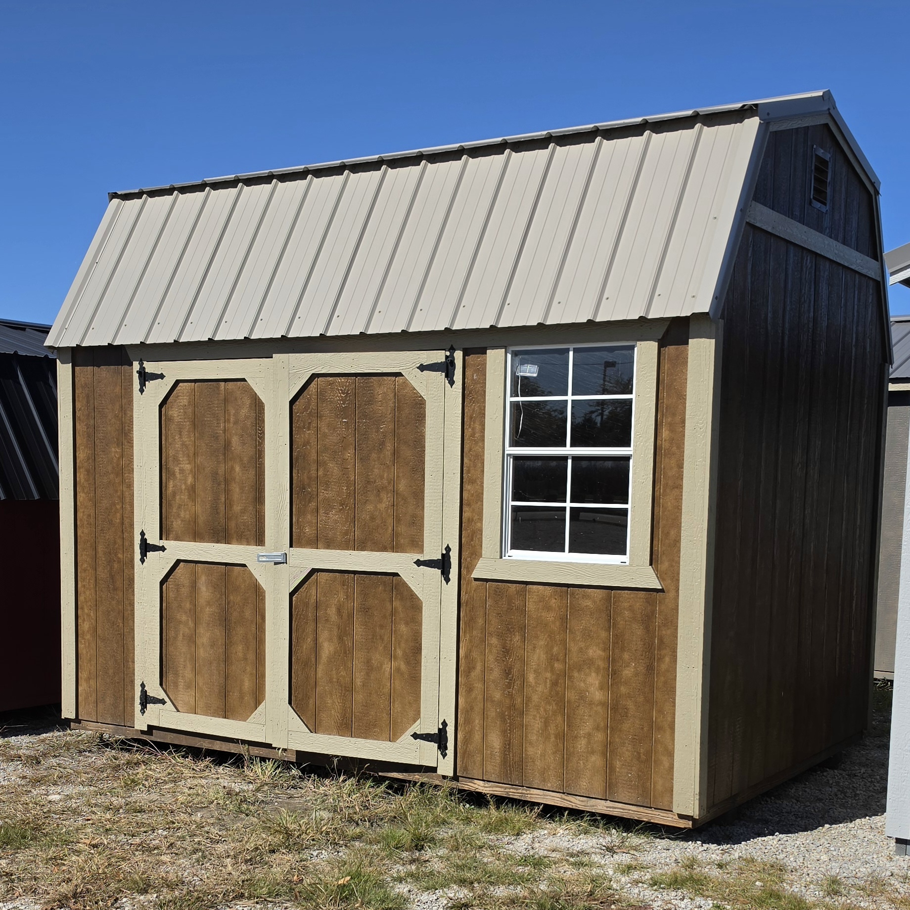 8×12 Side Lofted Barn in Bloomington, IL