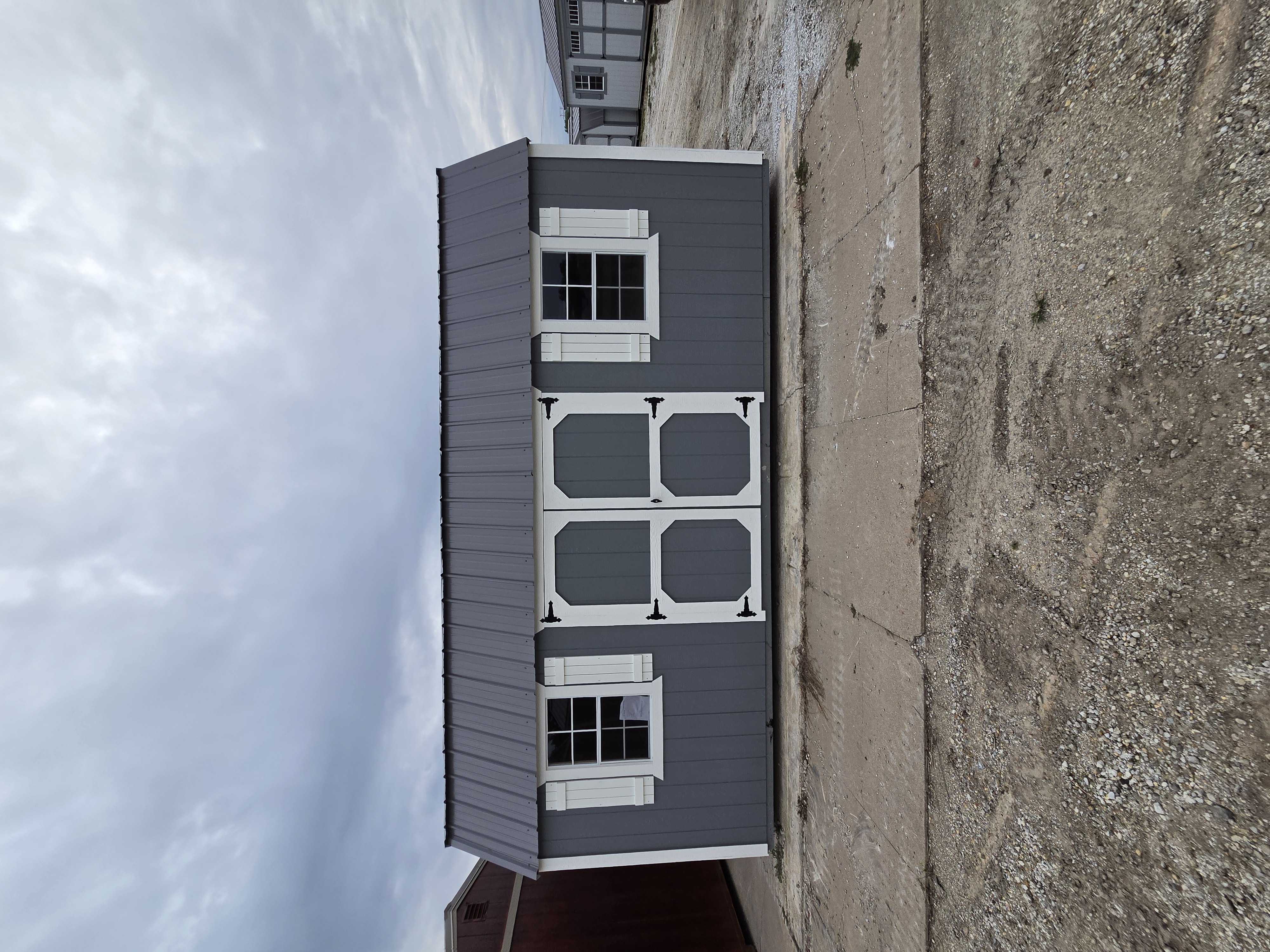 10×20 Side Lofted Barn in Hoopeston, IL
