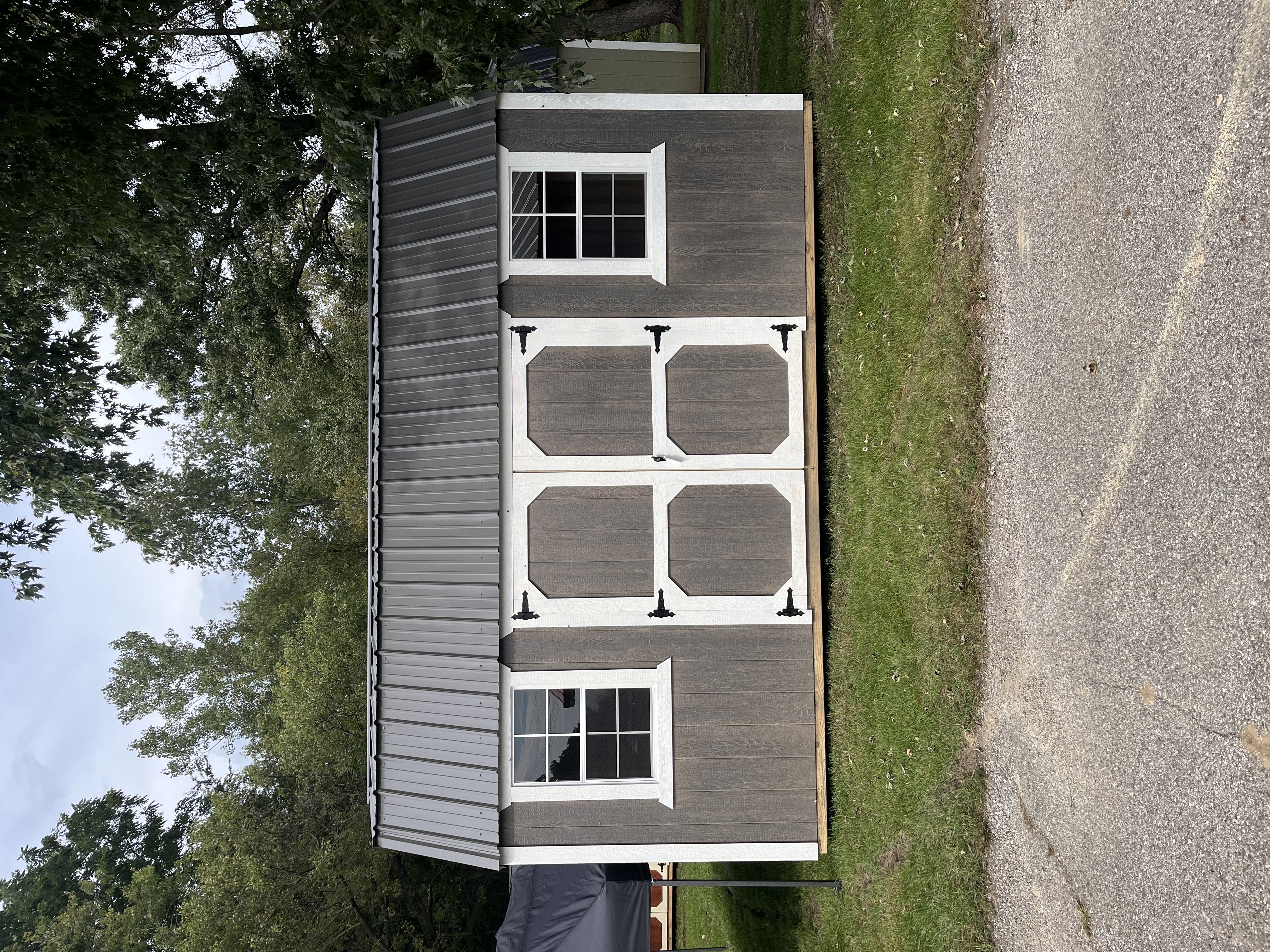 10×16 Side Lofted Barn in Rochester, IN