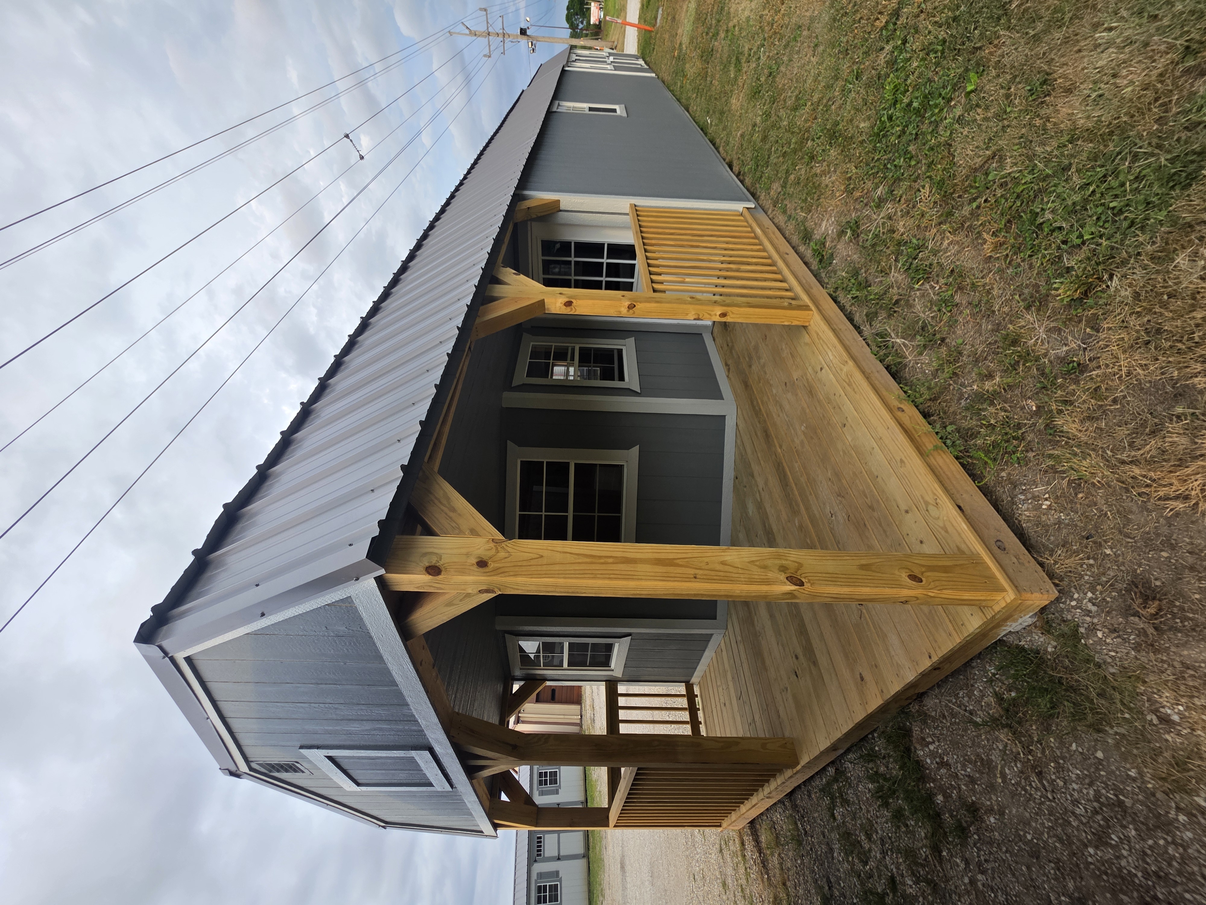 14×40 Deluxe Lofted Barn Cabin in Pana, IL