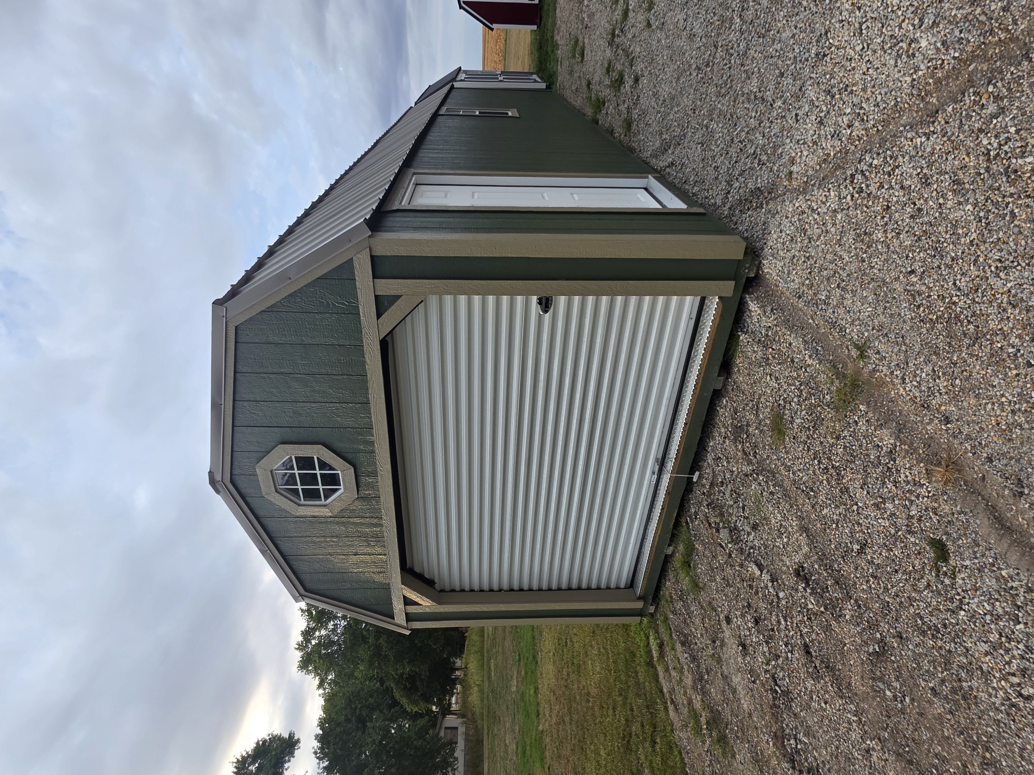 12×32 Lofted Garage in Pana, IL