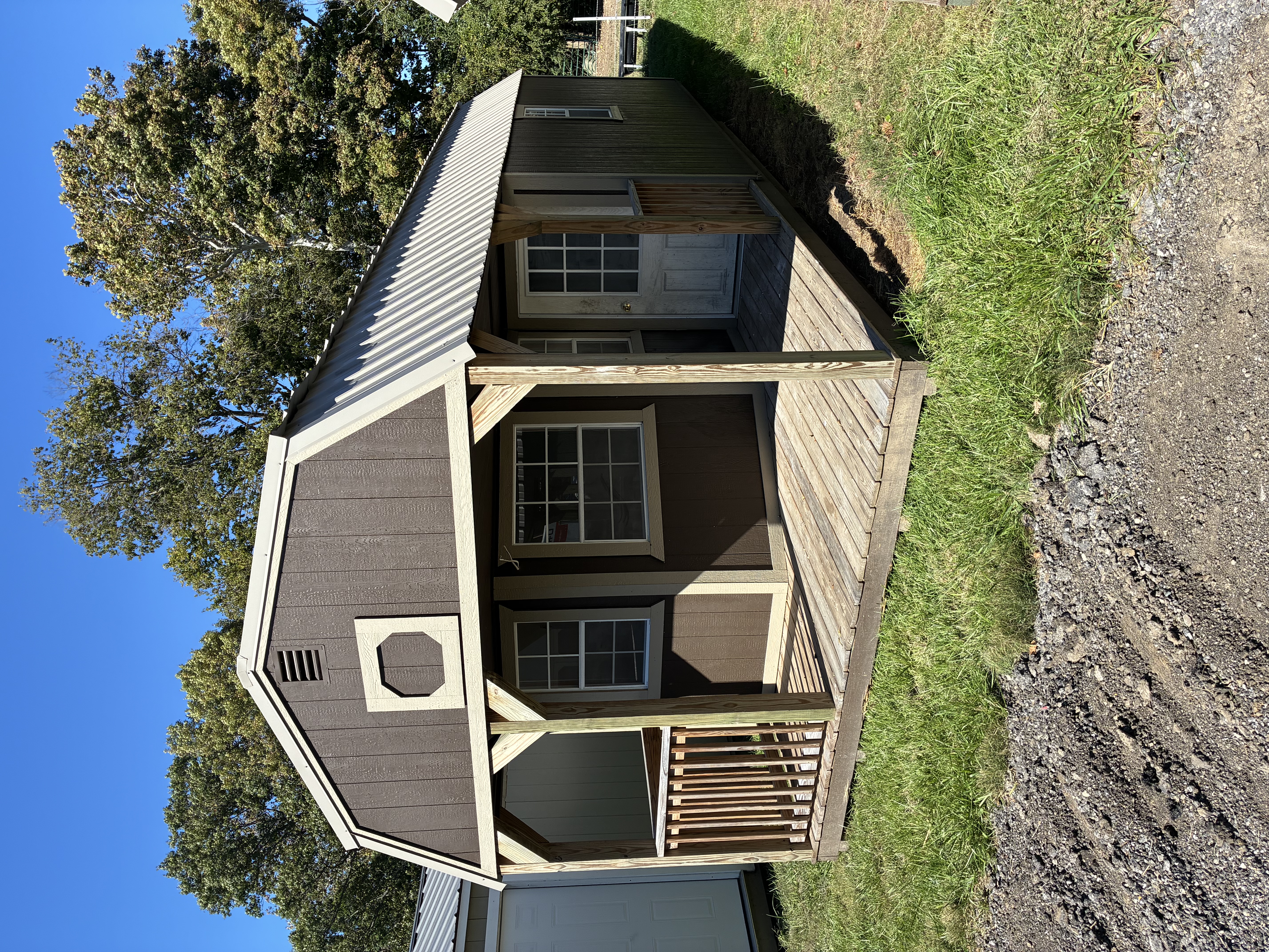 12×32 Deluxe Lofted Barn Cabin in West Alexandria, OH