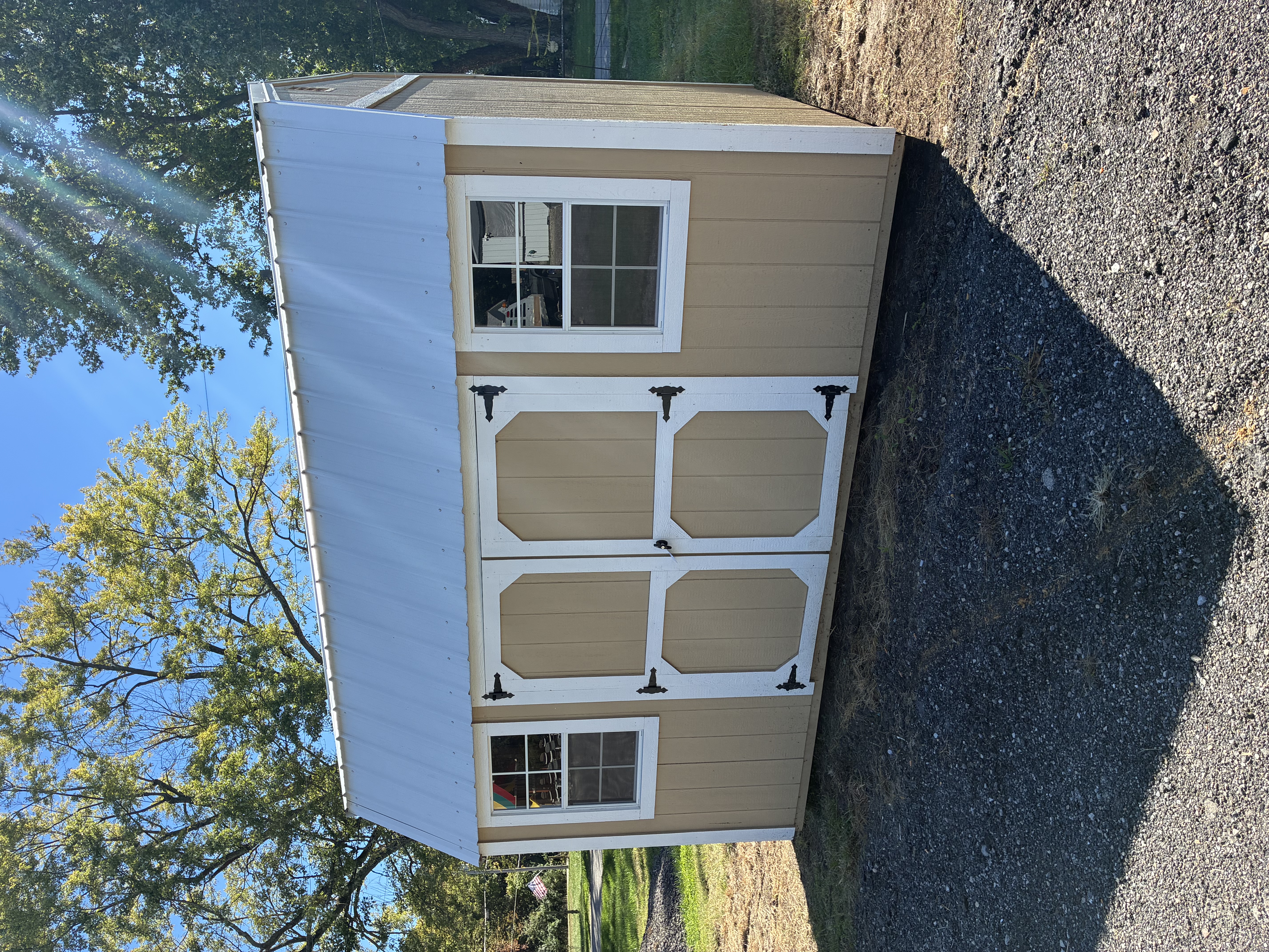10×14 Side Lofted Barn in West Alexandria, OH