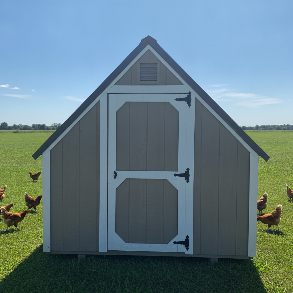 8×8 Chicken Coop PBB