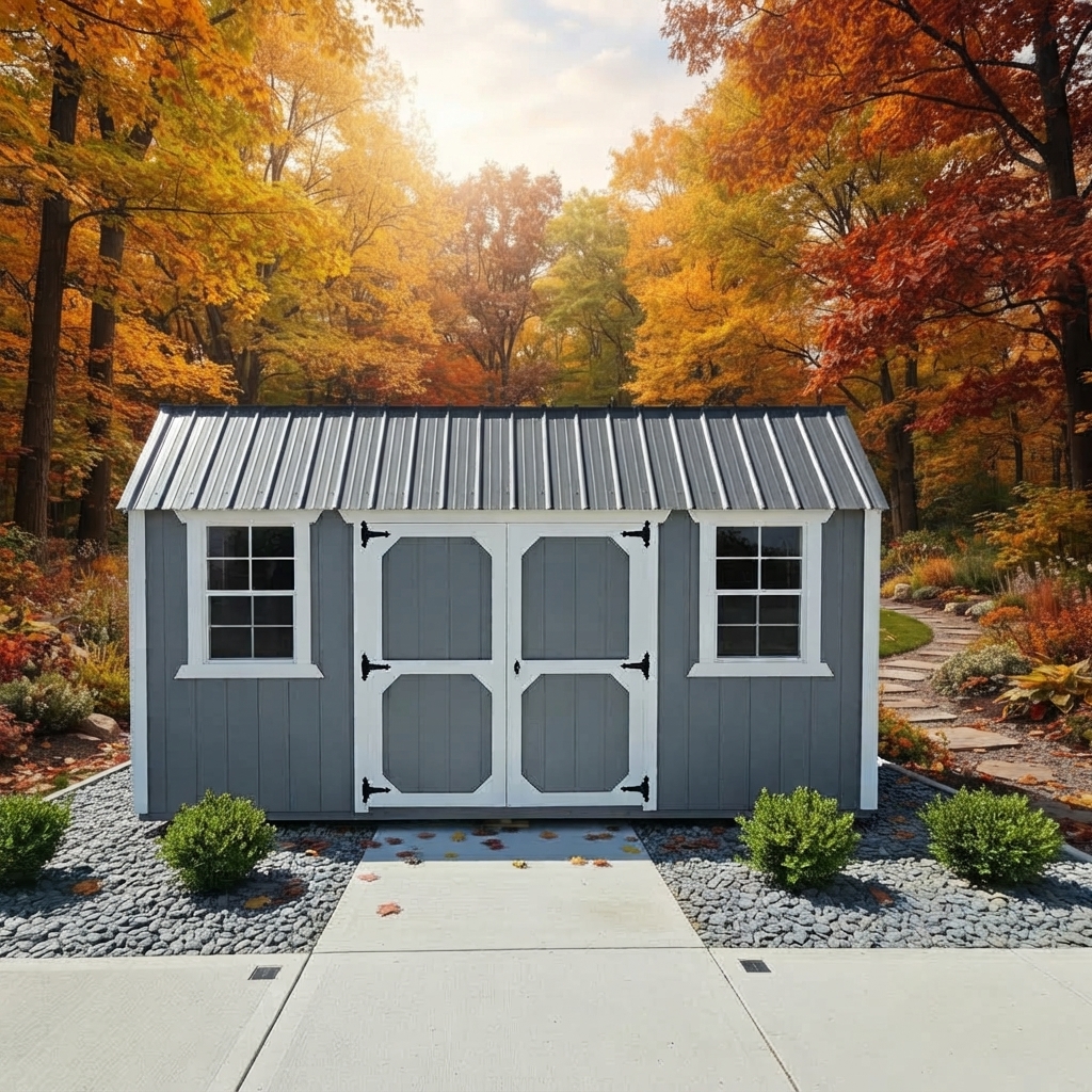 10×16 Side Lofted Barn