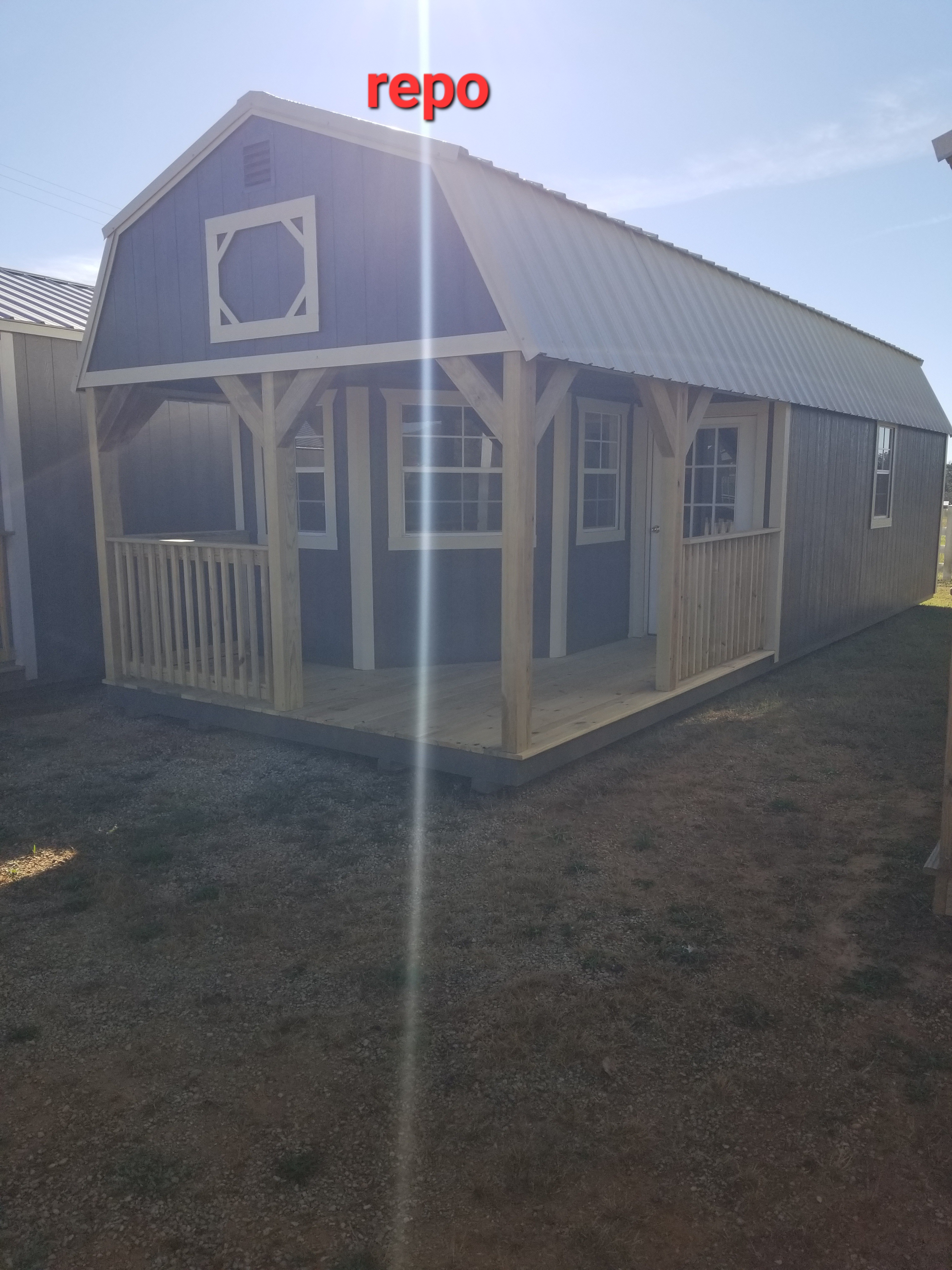 12×32 Deluxe Lofted Barn Cabin