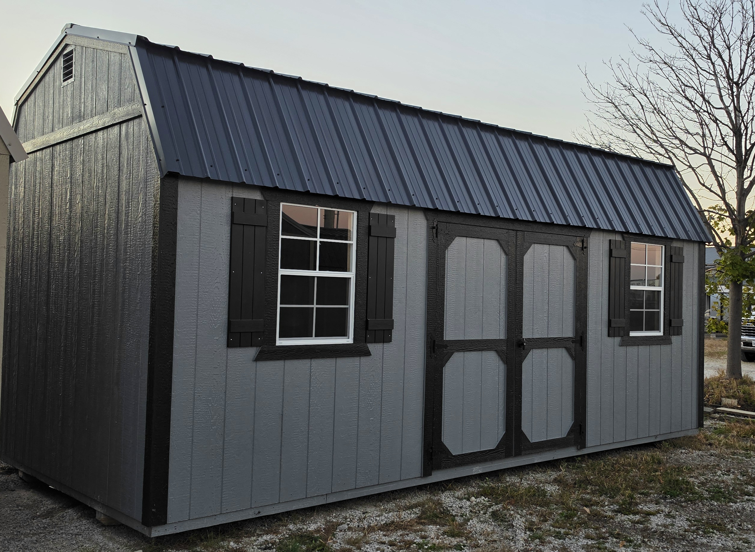 10×20 Side Lofted Barn in Bloomington, IL