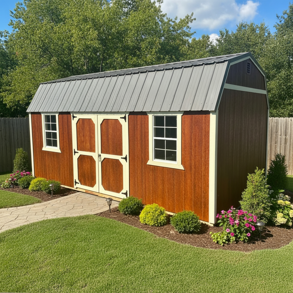 10×20 Side Lofted Barn