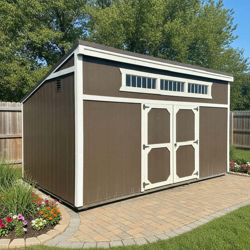 10×16 Tool Shed