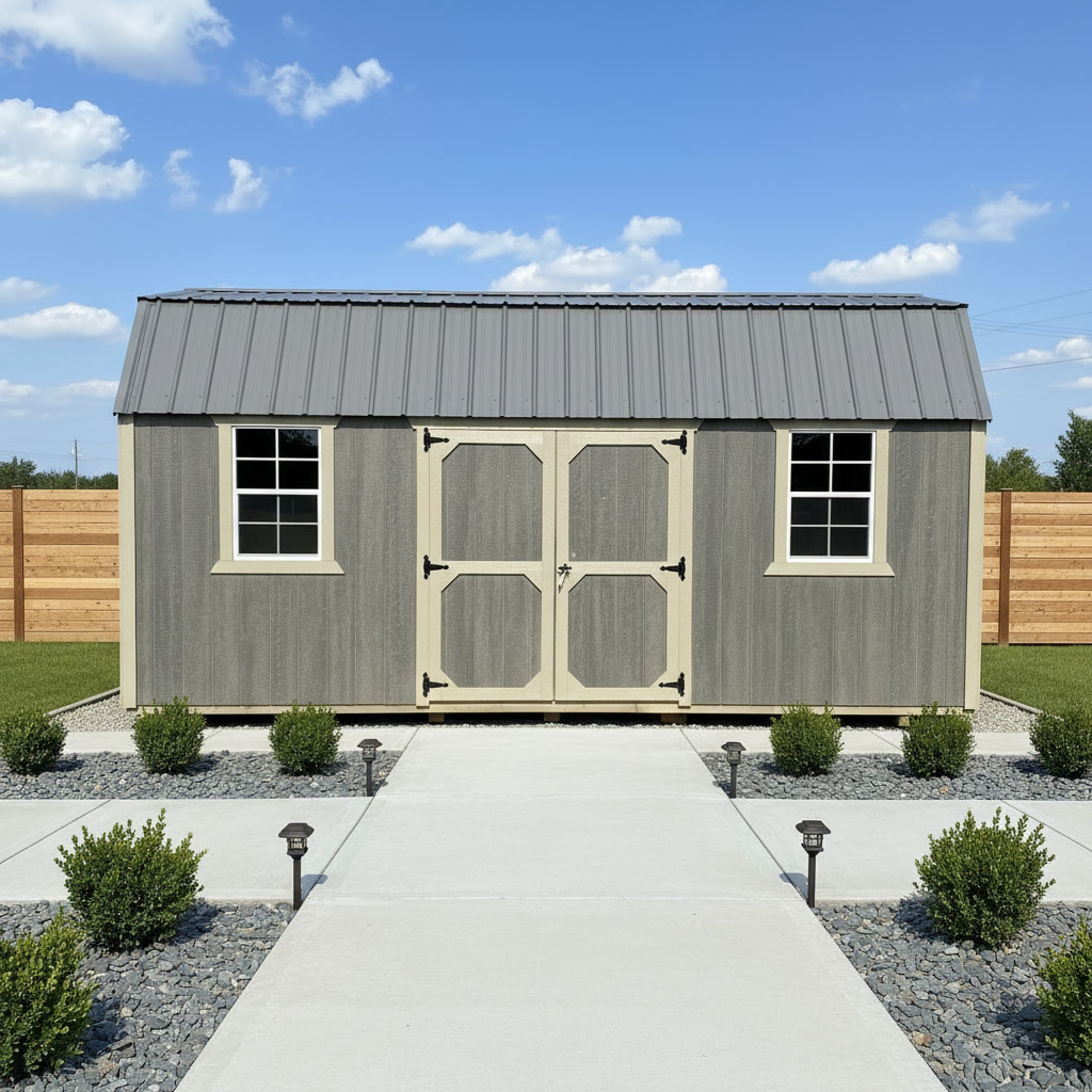 10×20 Side Lofted Barn
