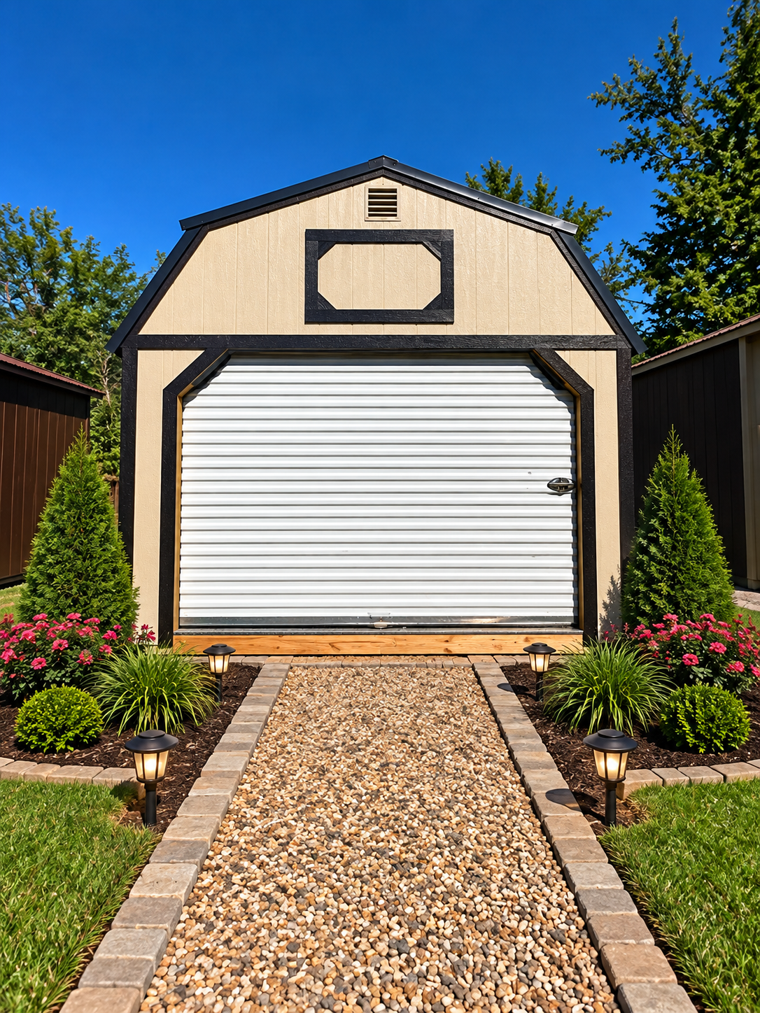 12×32 Lofted Garage